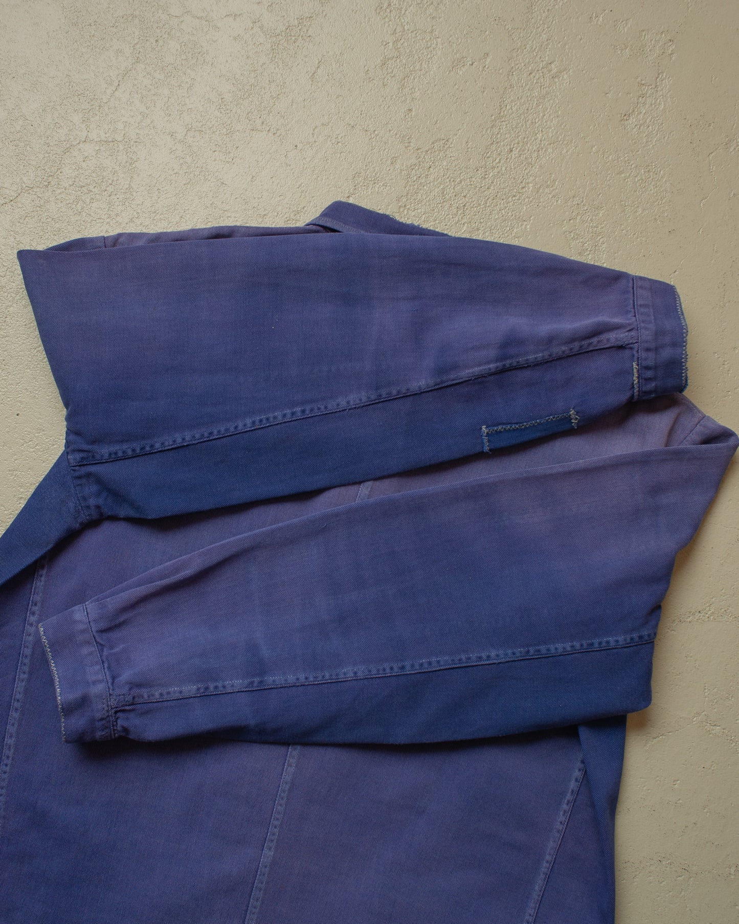 1970s German repaired Work Jacket blue - M/L
