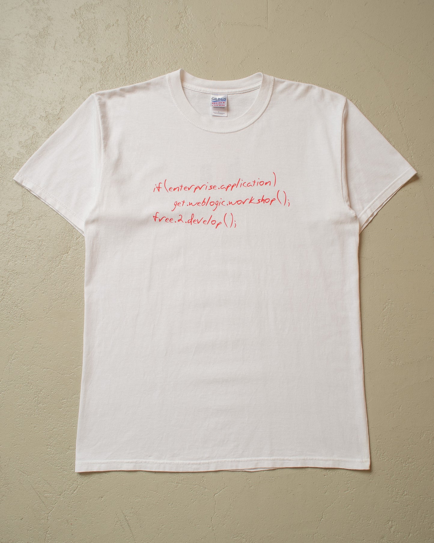 2000s WebLogic Workshop Promo T-shirt white - L