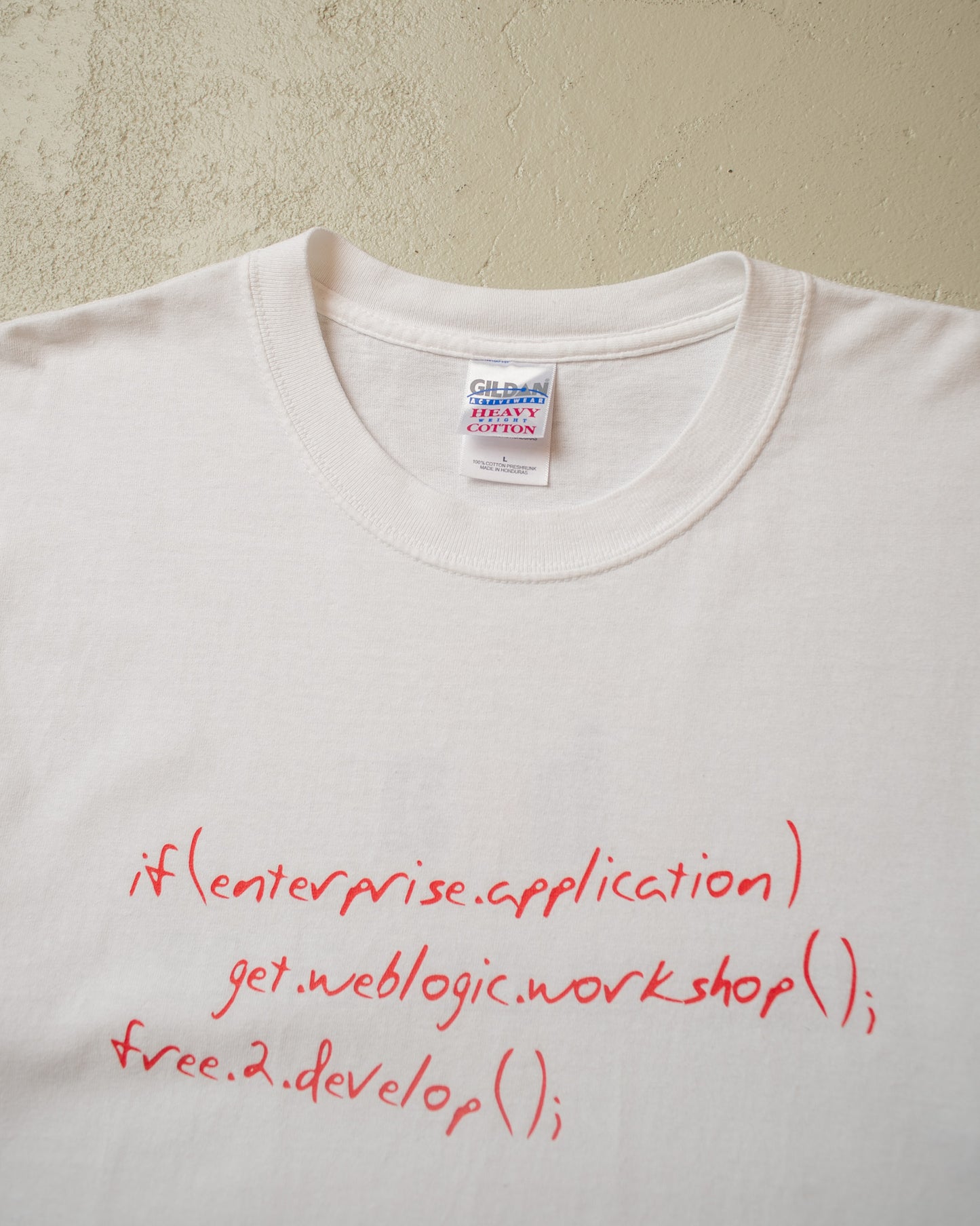 2000s WebLogic Workshop Promo T-shirt white - L