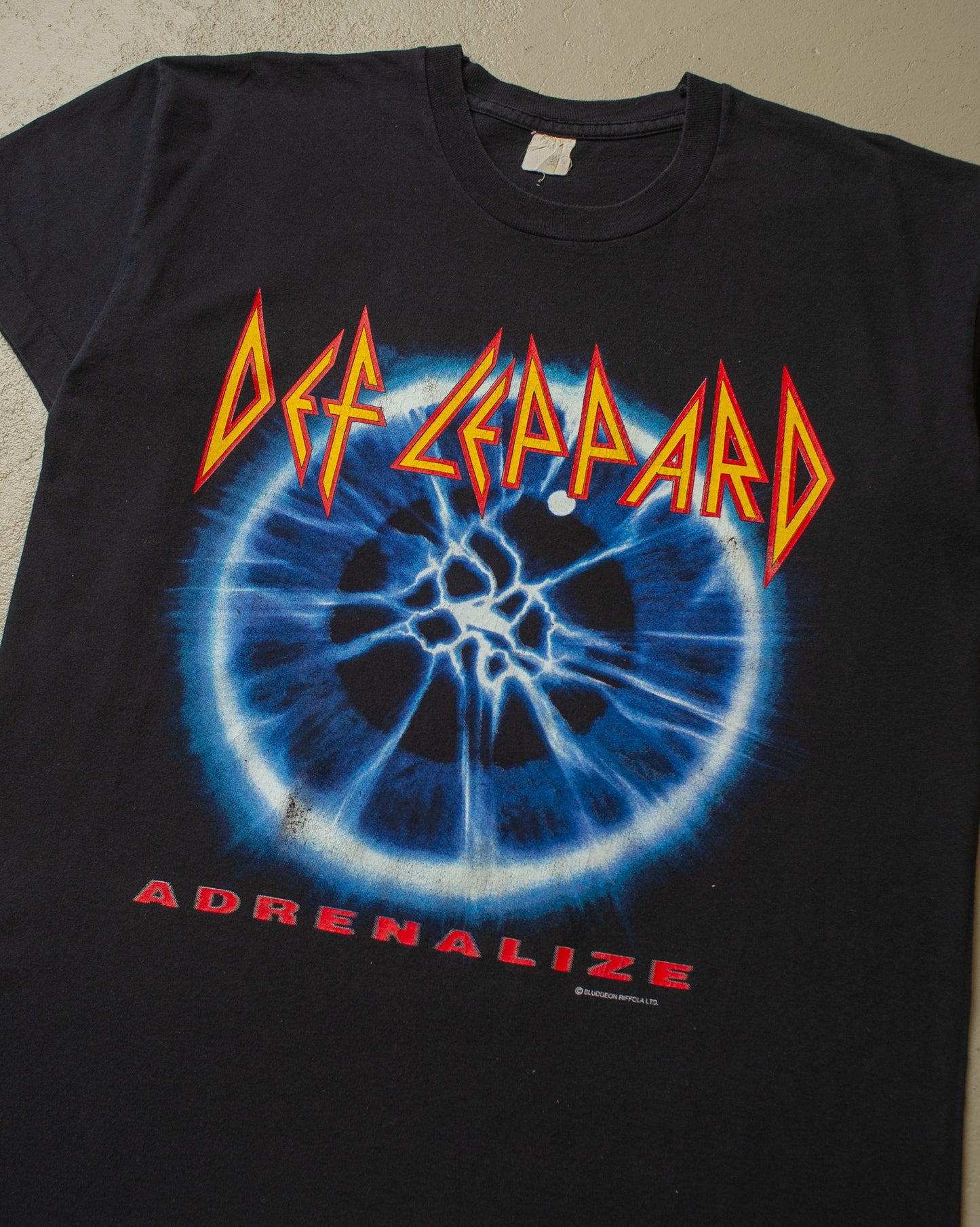1992 Def Leppard "Adrenalize" Tour T-shirt black - L