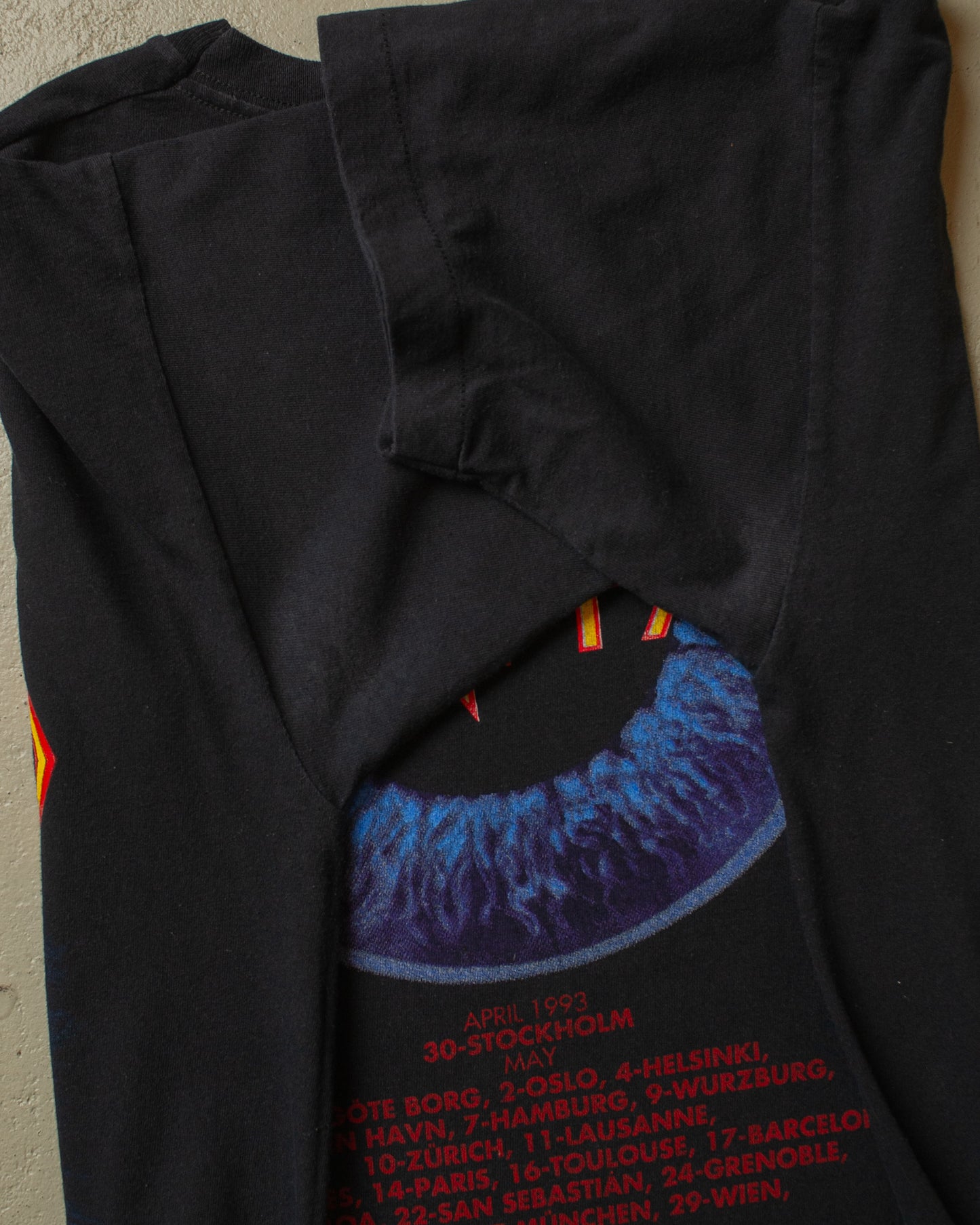 1992 Def Leppard "Adrenalize" Tour T-shirt black - L