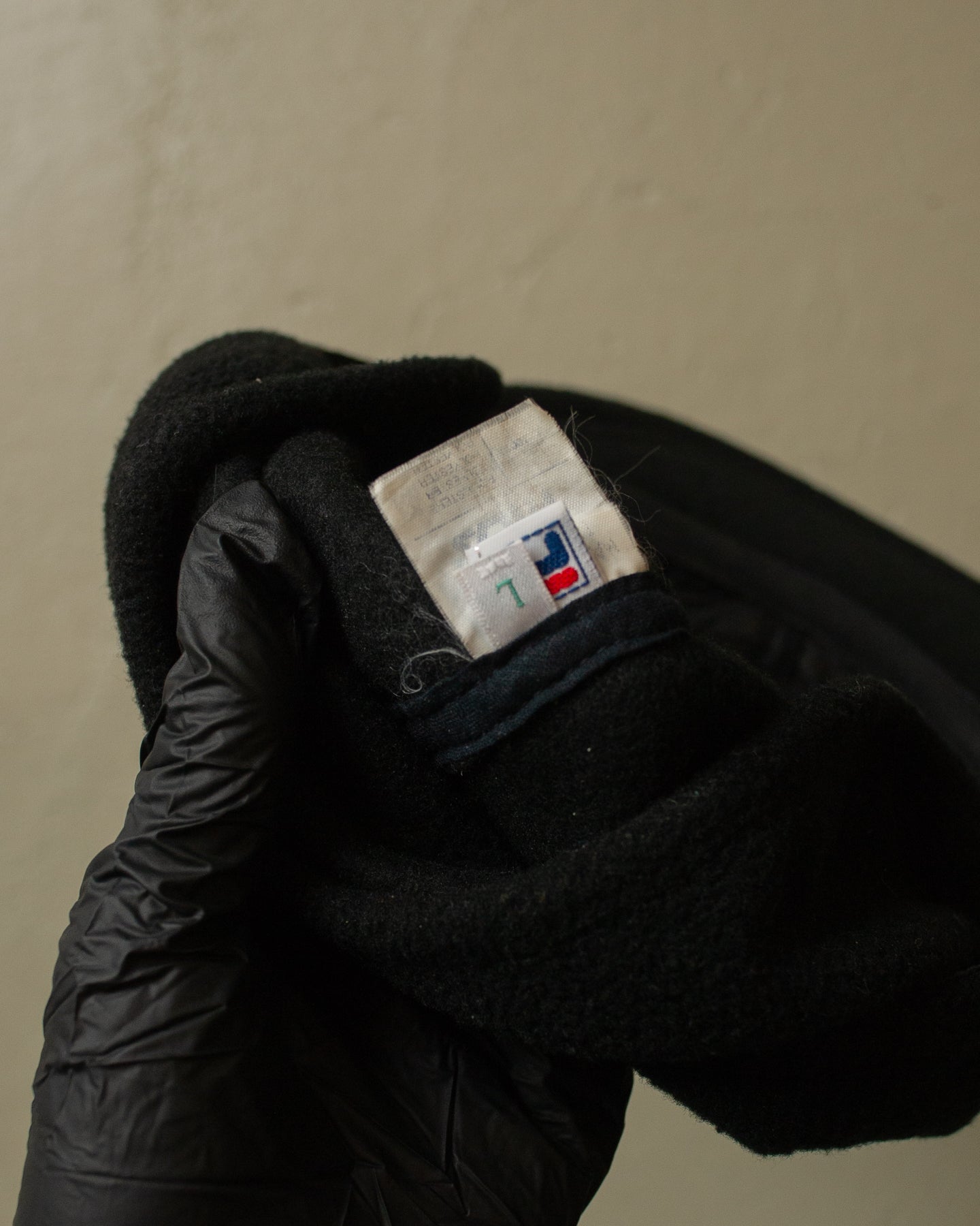 90s Fila Fleece Cap grey - L