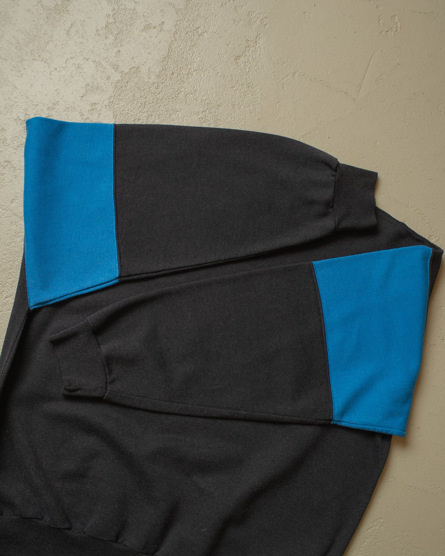 1980s Mercedes-Benz Two Tone Sweatshirt black - L