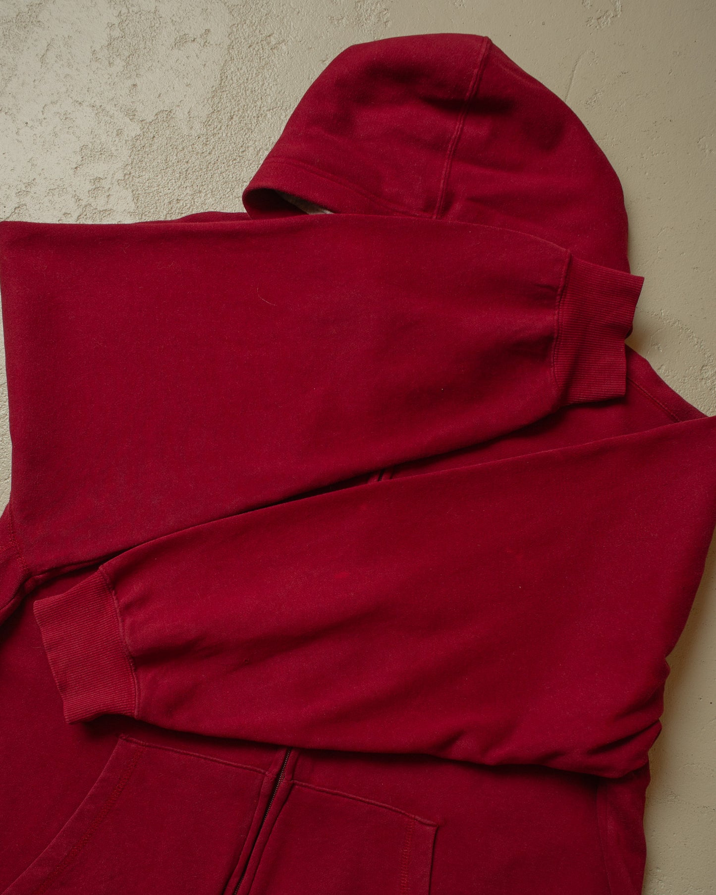 2000s Starter Logo Zip Hoodie burgundy - XL/XXL