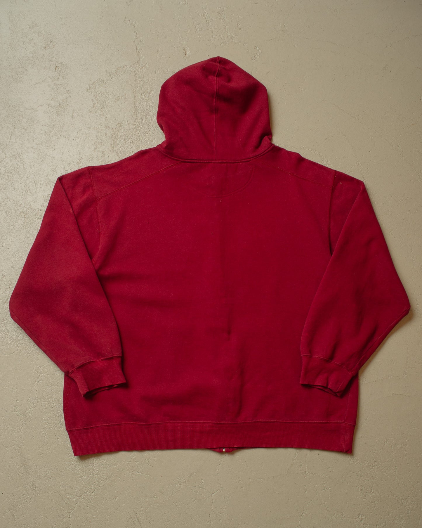 2000s Starter Logo Zip Hoodie burgundy - XL/XXL