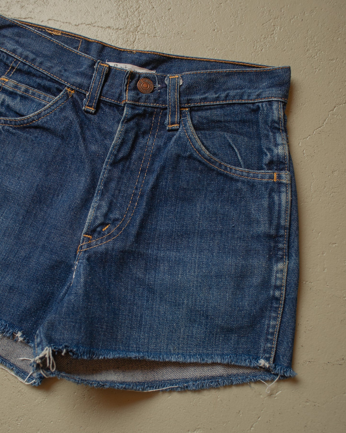 1960s/70s Levi´s Big E Cut off Denim Shorts - W26
