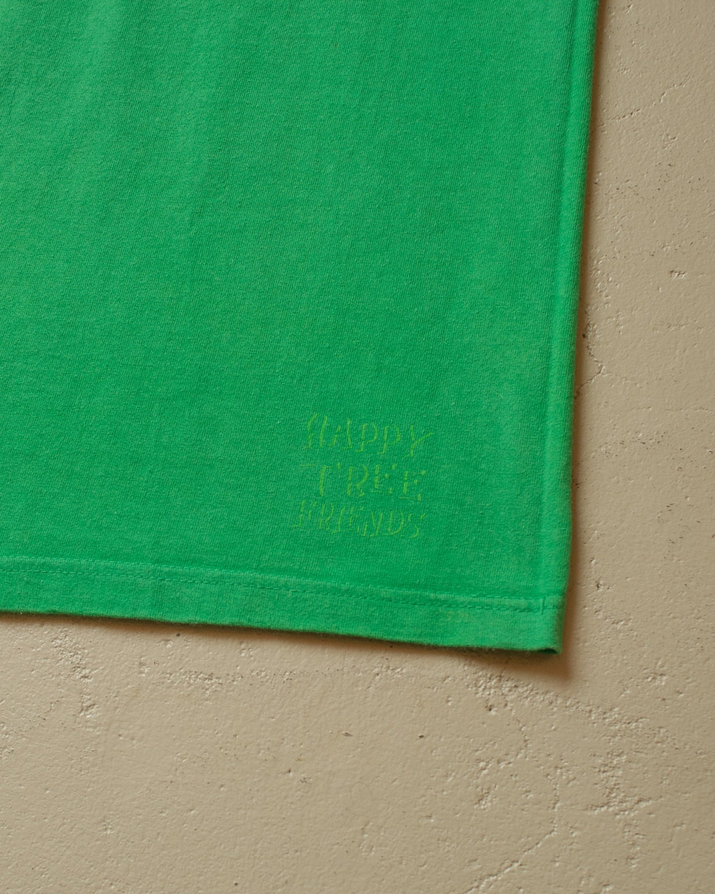 2000s Faded Happy Tree Friends T-shirt green - S/M