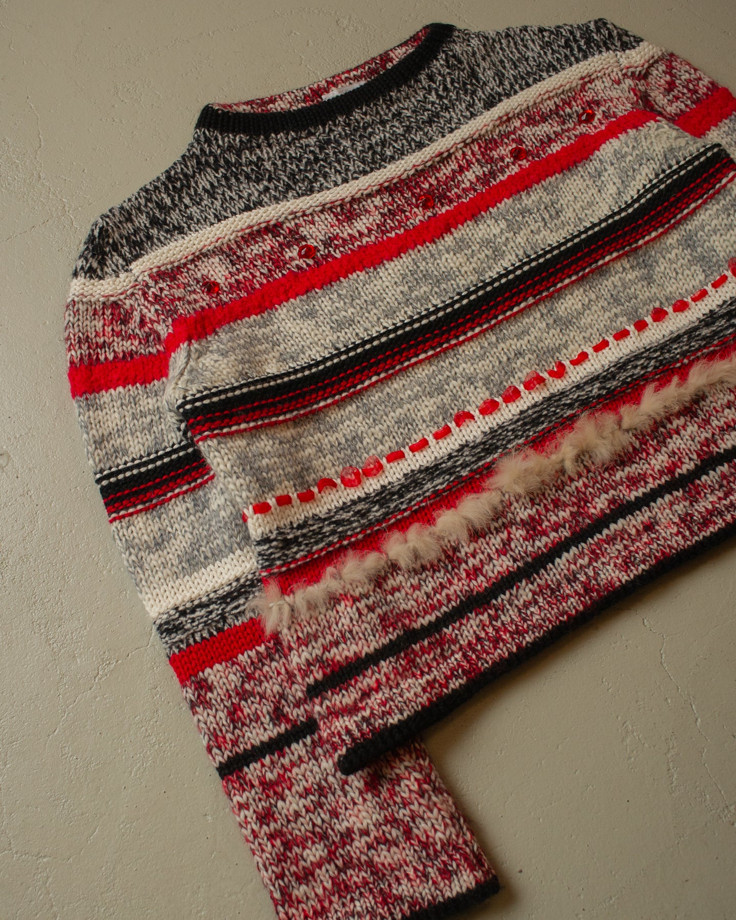 2000s Womens Prestige cropped Knit Sweater - M
