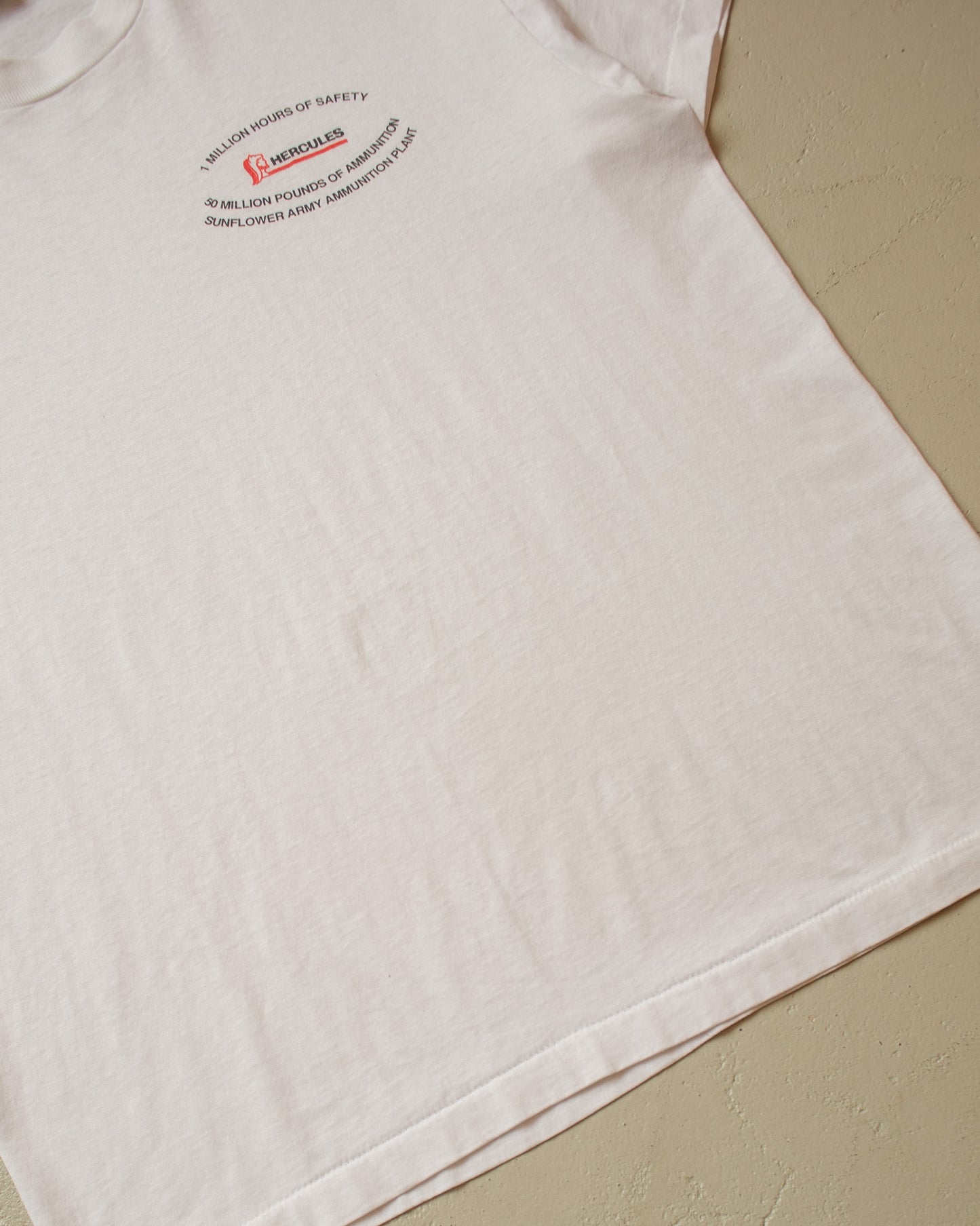 1990s Hercules Ammo T-shirt white - L/XL