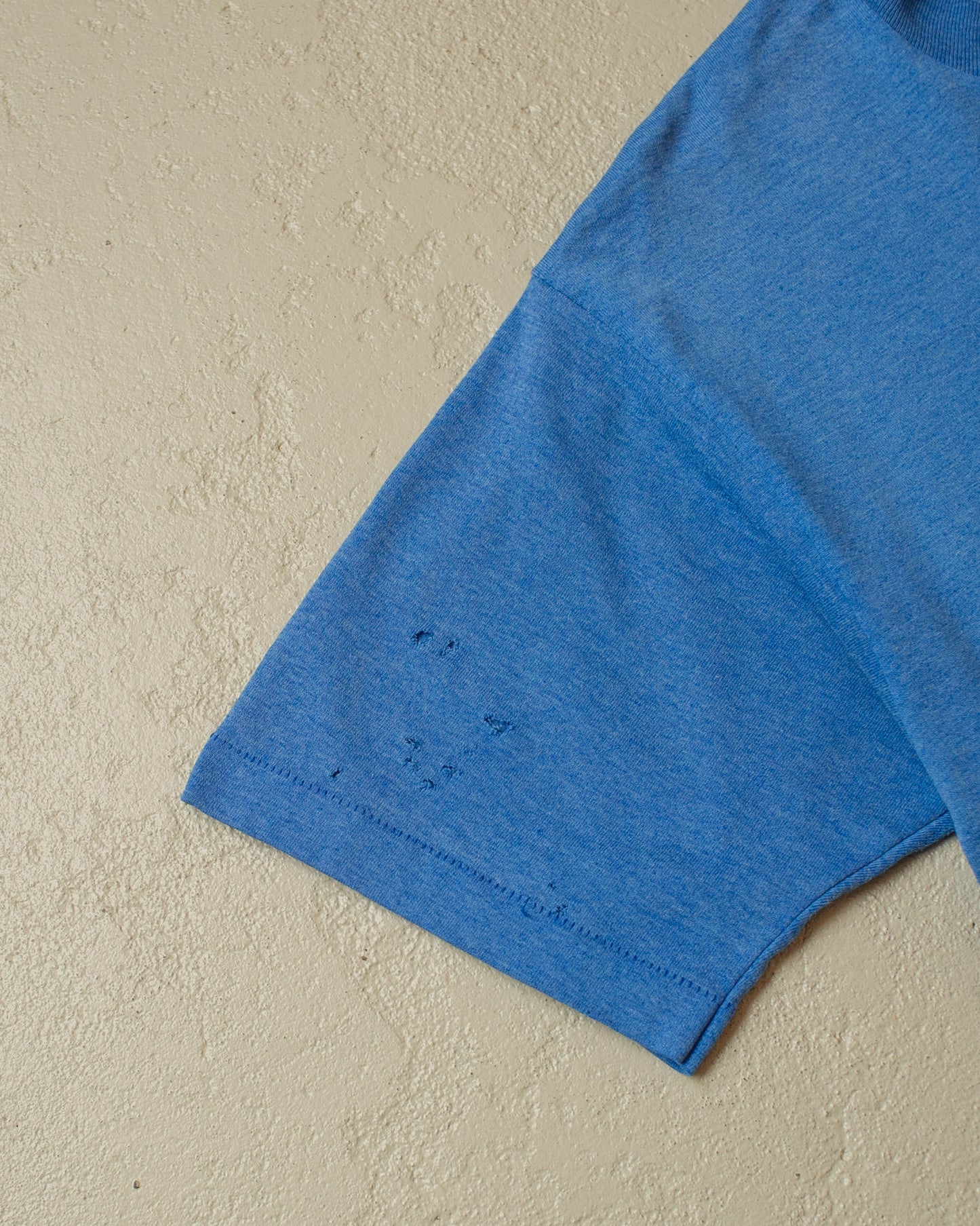 1990s distressed Shanks Martial Arts T-shirt blue - XL