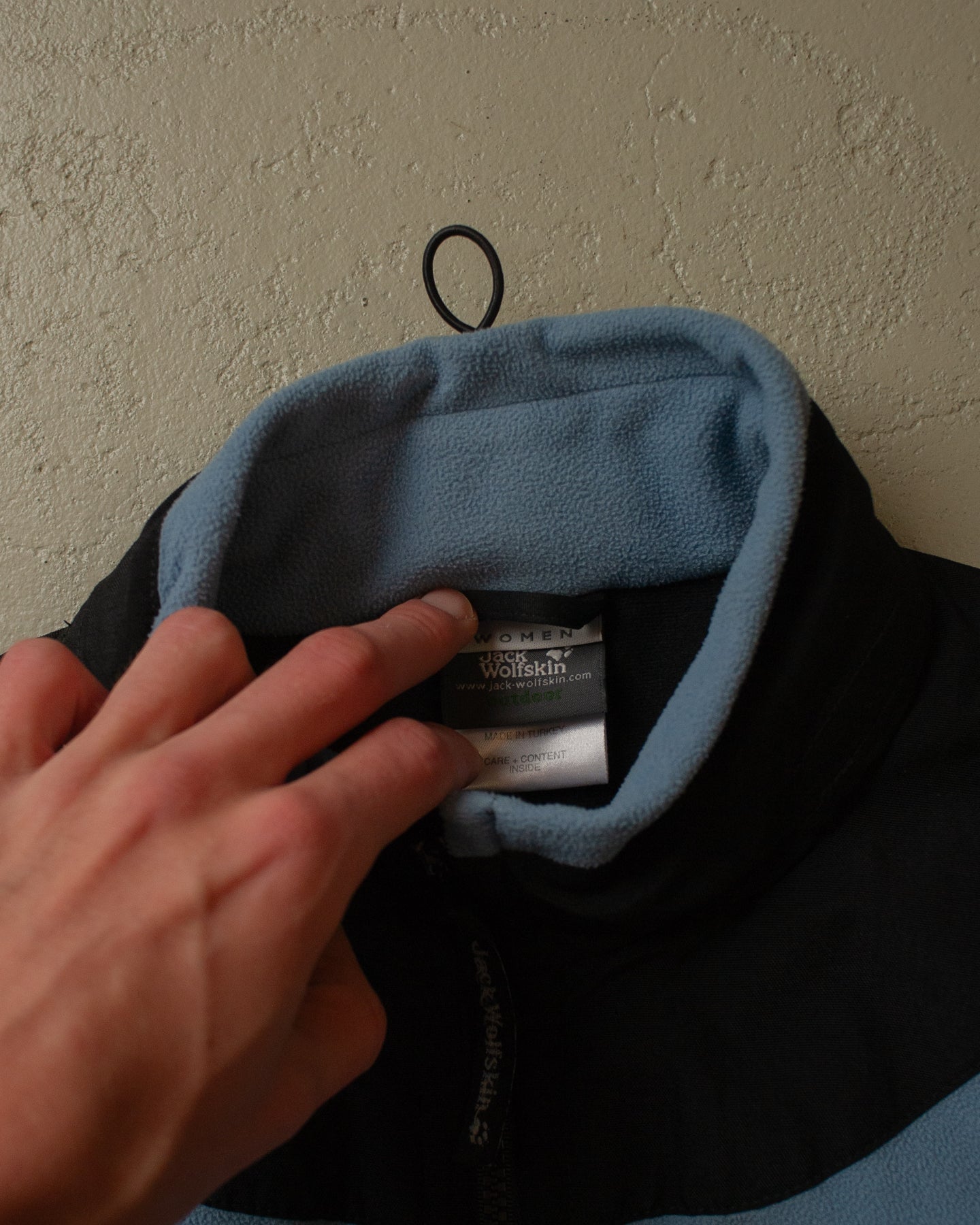 2000s Womens Jack Wolfskin Windstopper Fleece blue - L