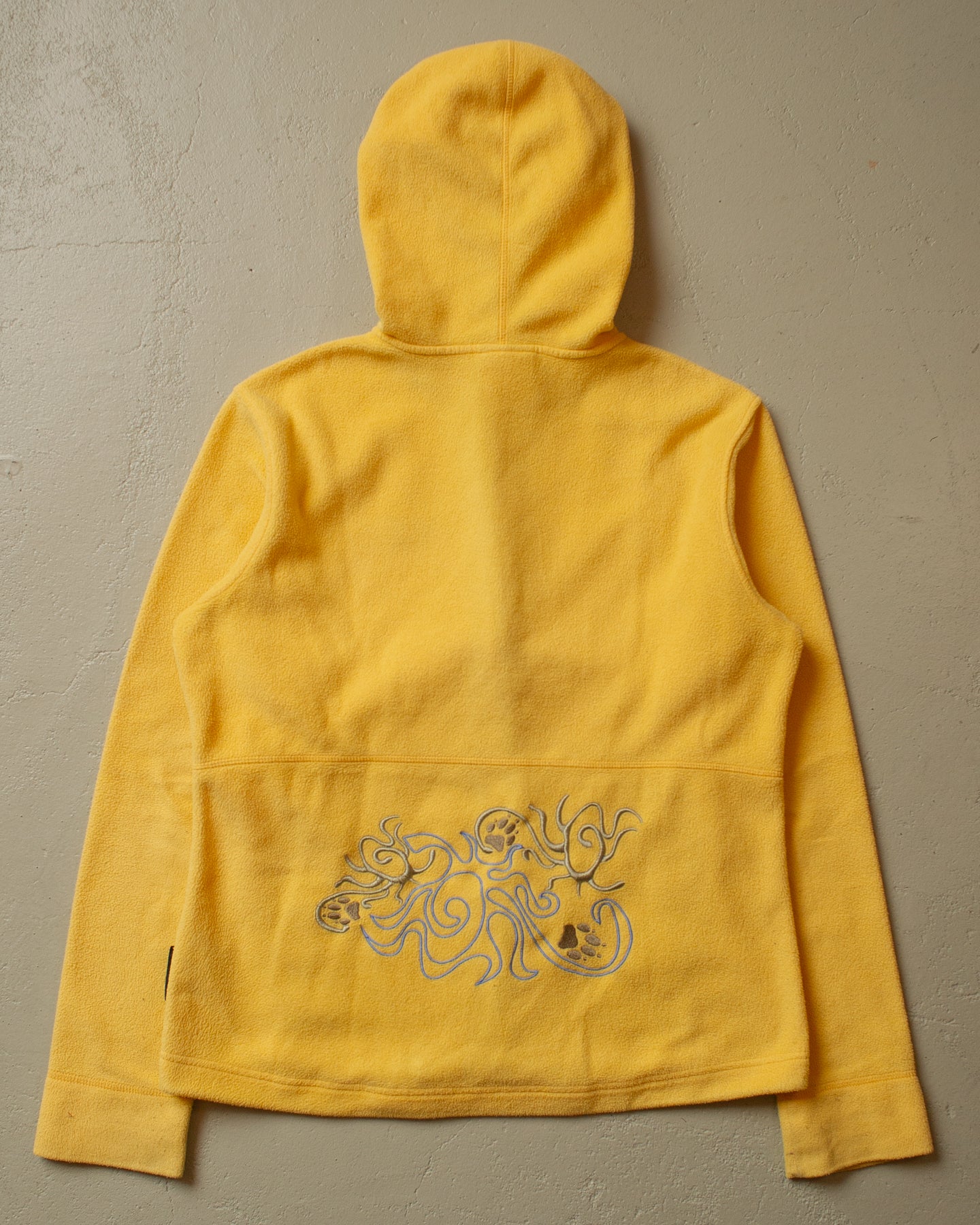 2000s Womens Jack Wolfskin Polartec Fleece yellow - L