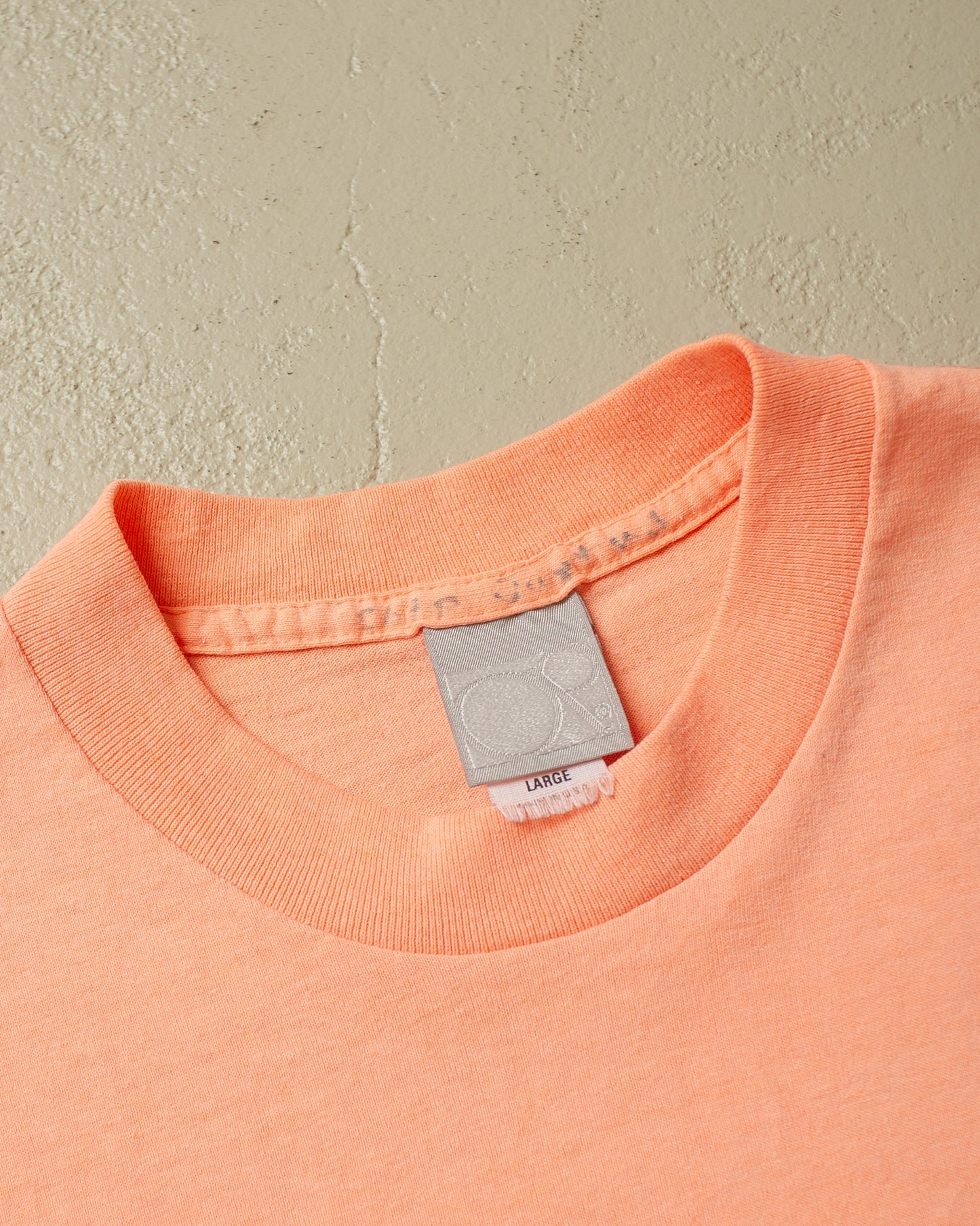 1990 Ocean Pacific Logo T-shirt pink - XS/S