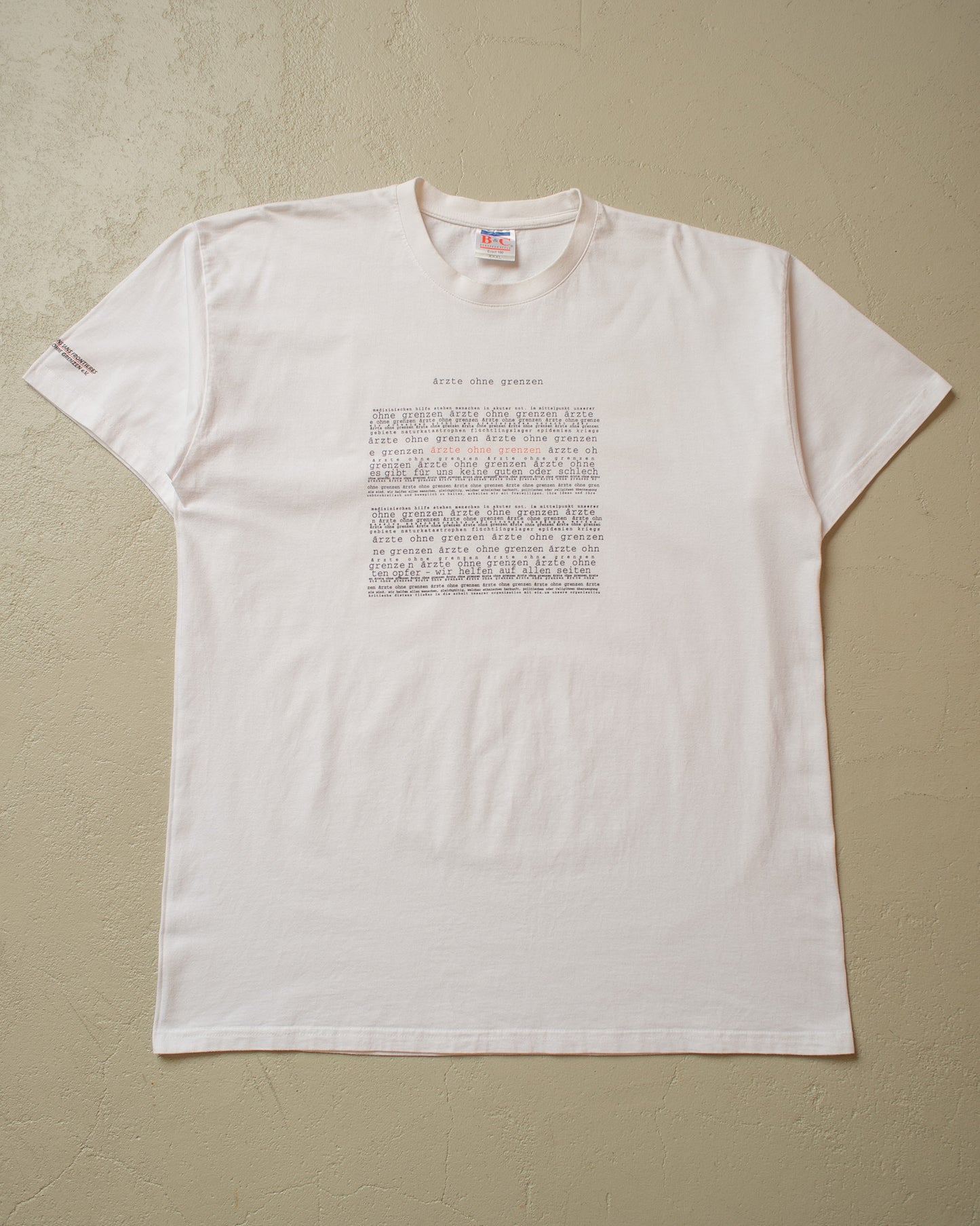 2005 Ärzte ohne Grenzen T-shirt white - XXL