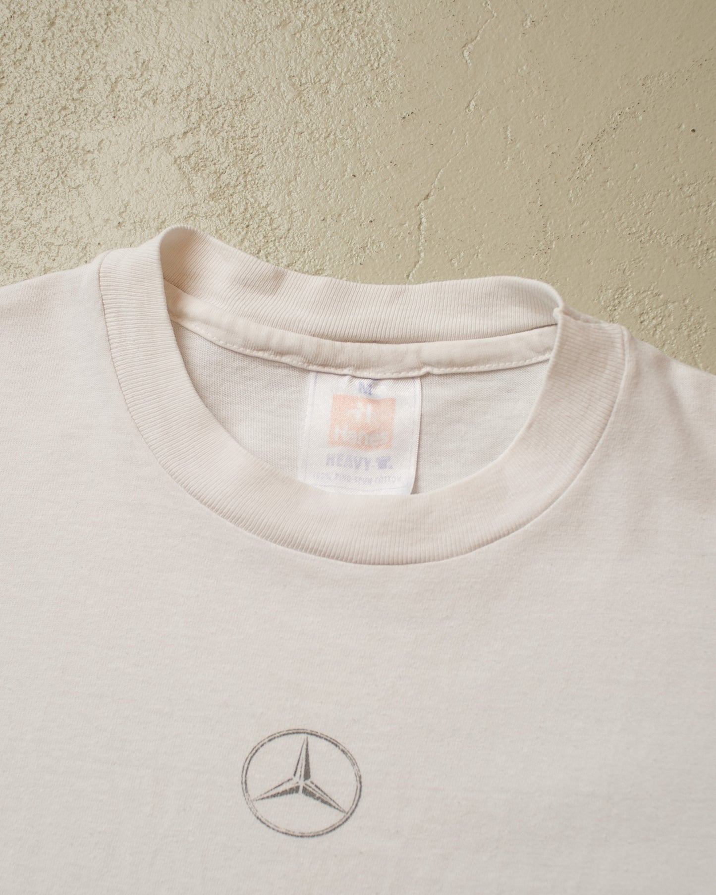 1990s Mercedes Actros T-shirt white - M