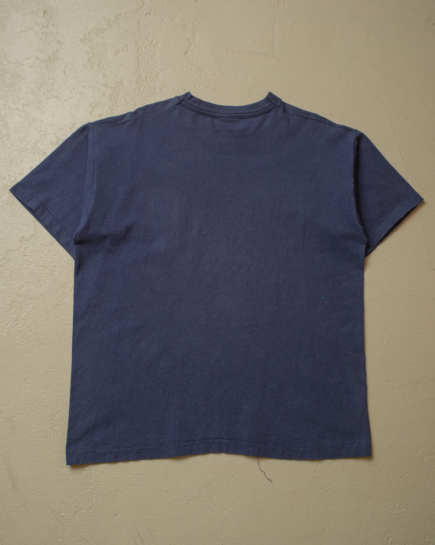 1990s Faded Oxford University T-shirt blue - XL/XXL