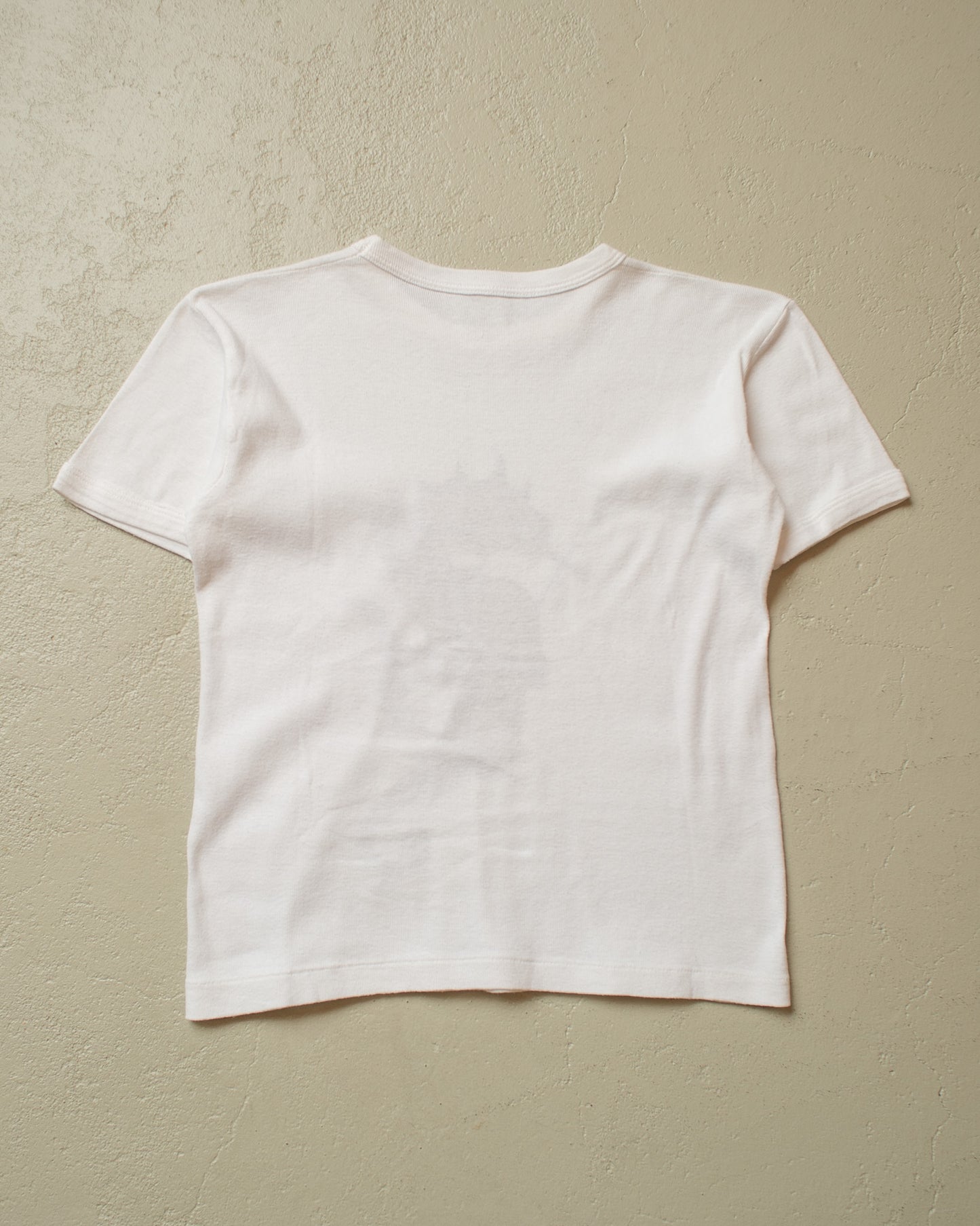 1970s unworn Seahorse T-shirt white - XS