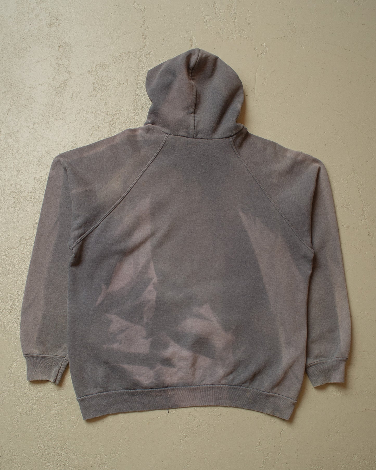 1990s Sunfaded Screen Stars Hoodie grey - L