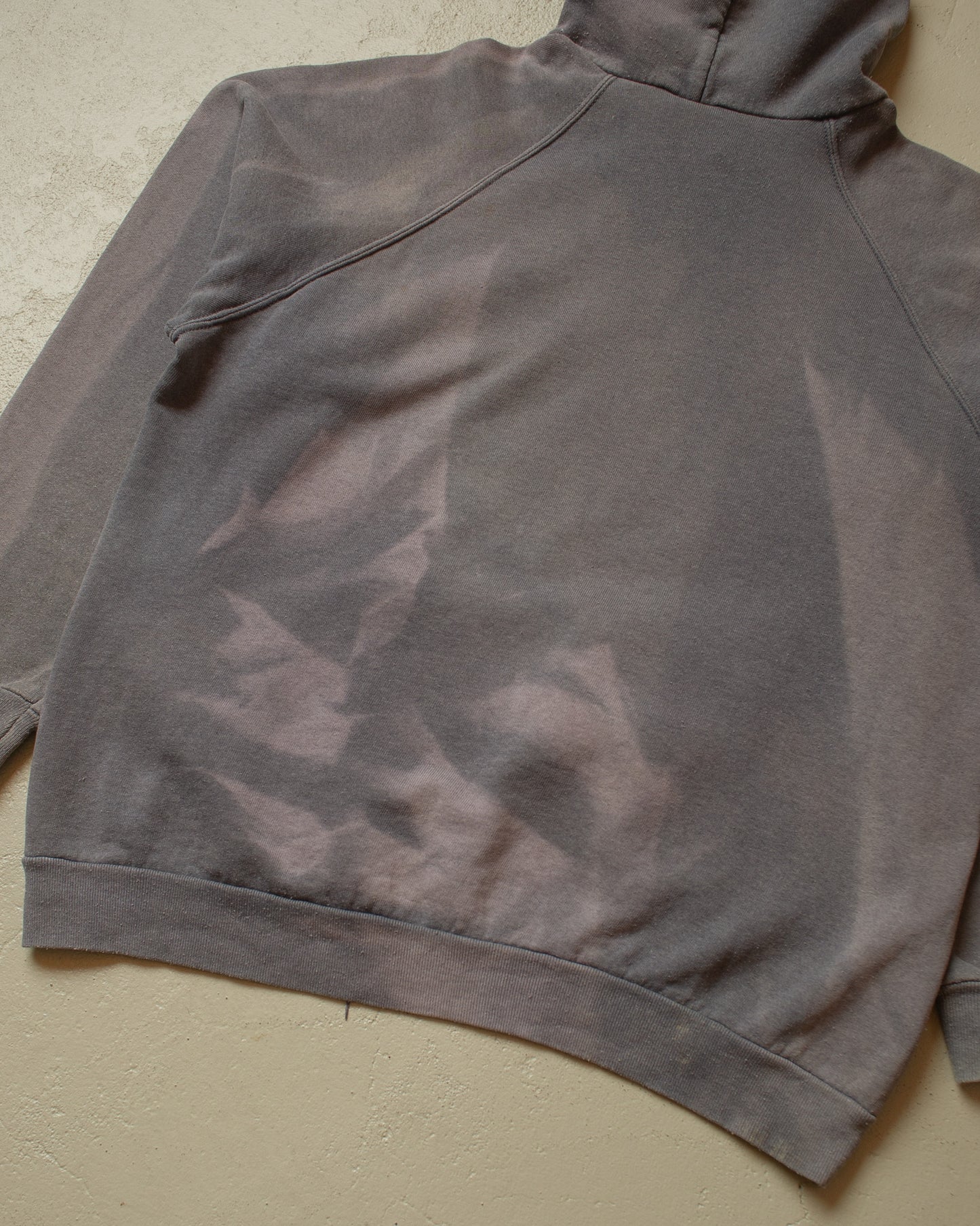 1990s Sunfaded Screen Stars Hoodie grey - L