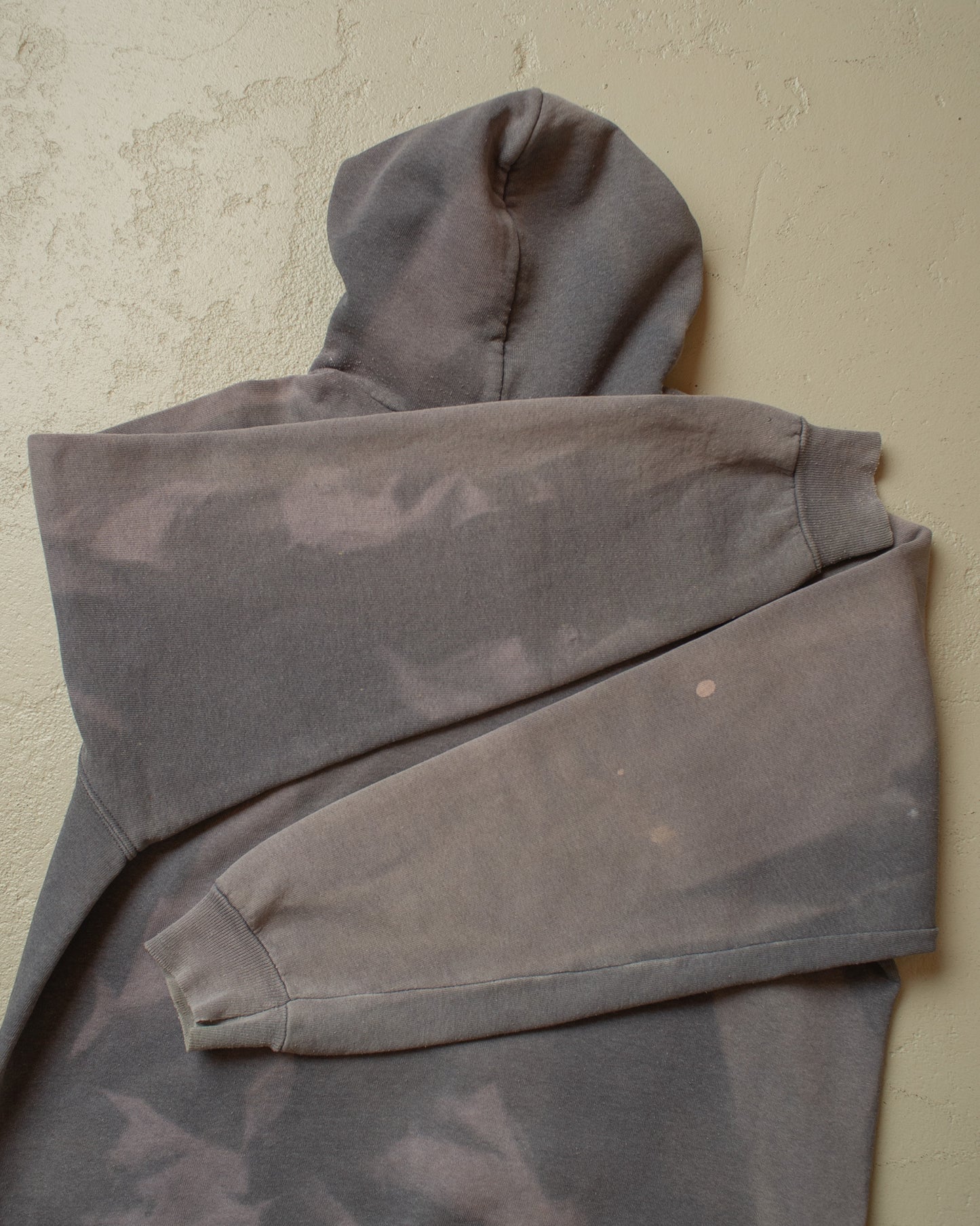 1990s Sunfaded Screen Stars Hoodie grey - L