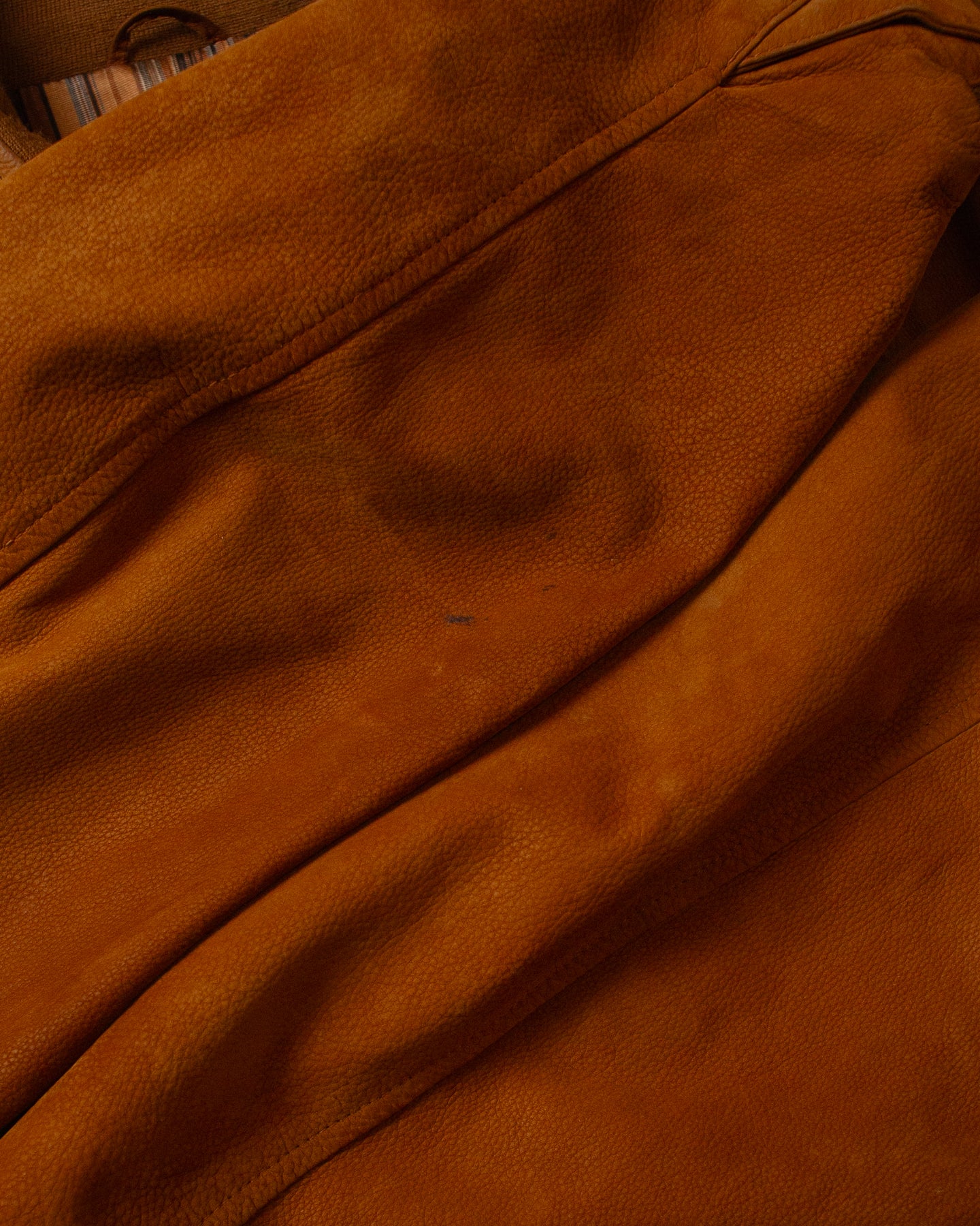 90s Cygielman Leather Bomber Jacket brown - XL