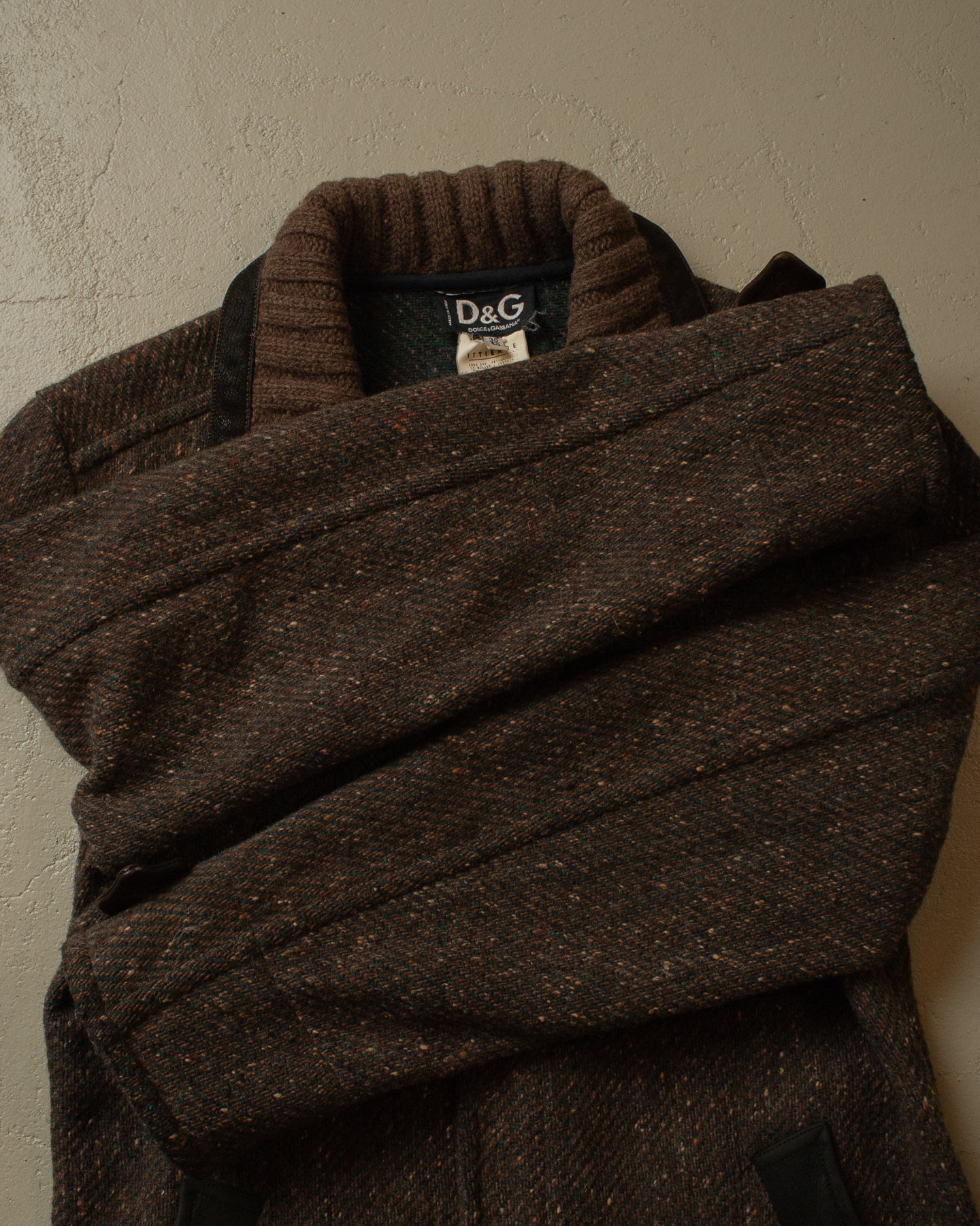 2000s Dolce & Gabbana Wool Jacket brown - S/M