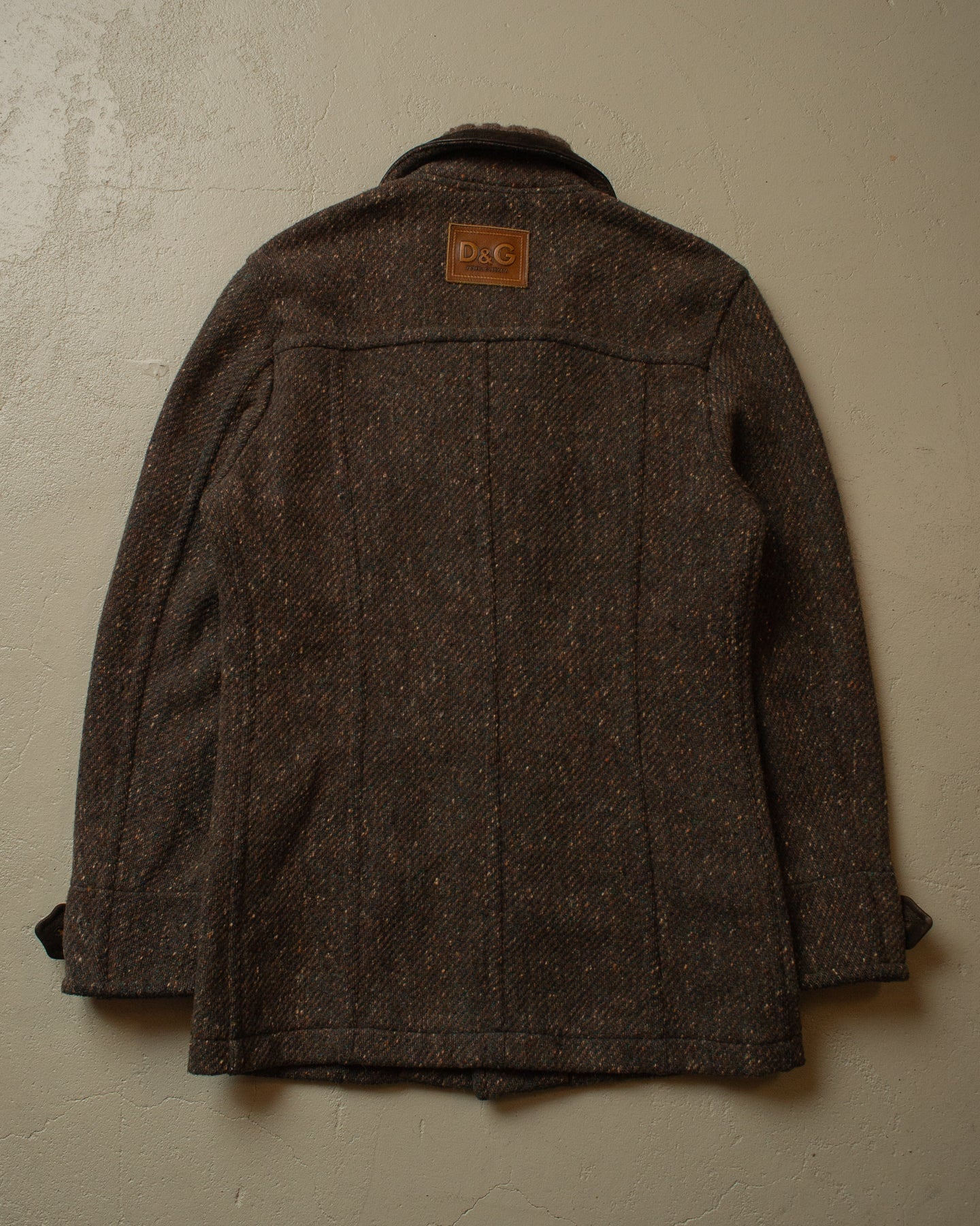 2000s Dolce & Gabbana Wool Jacket brown - S/M