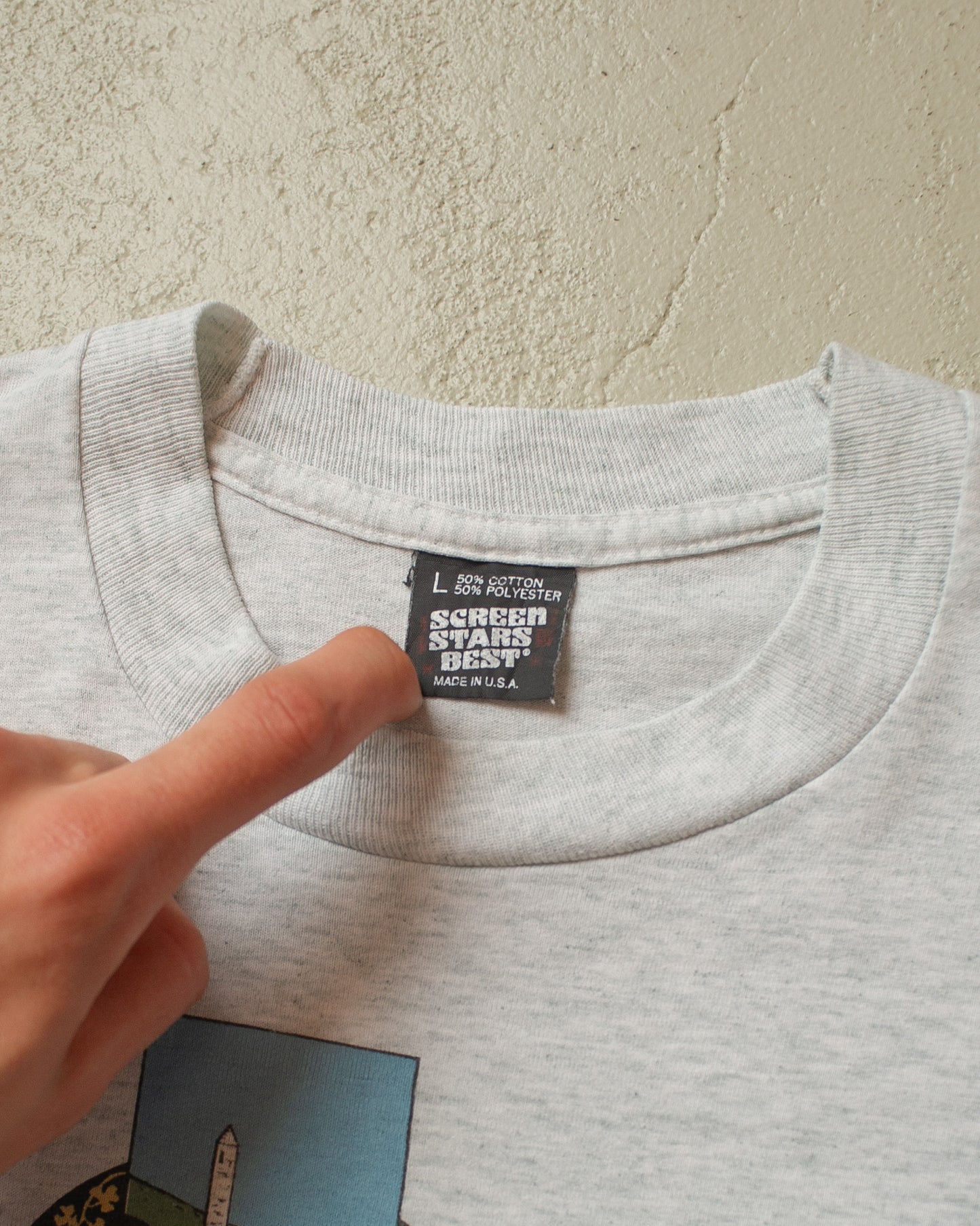 1993 Irish Cultural Festival T-shirt grey - L