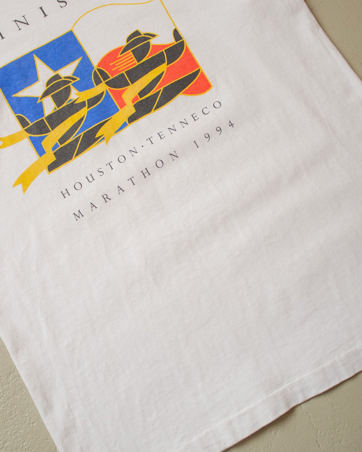 1994 Houston Marathon Finisher T-shirt white - L