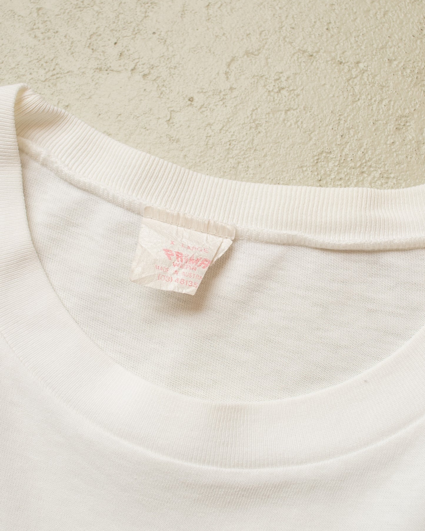 1990s "Kissing Frogs" T-shirt white - XXL