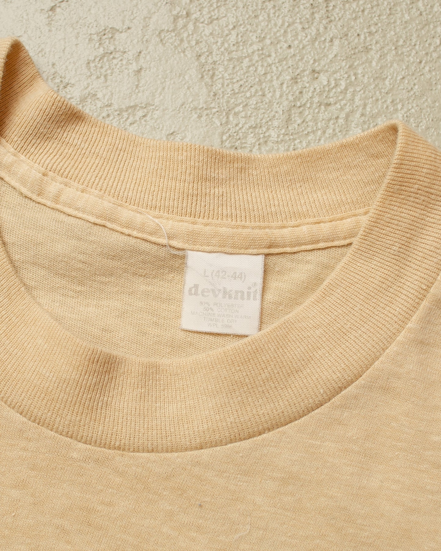 1980s Karate School T-shirt beige - M/L