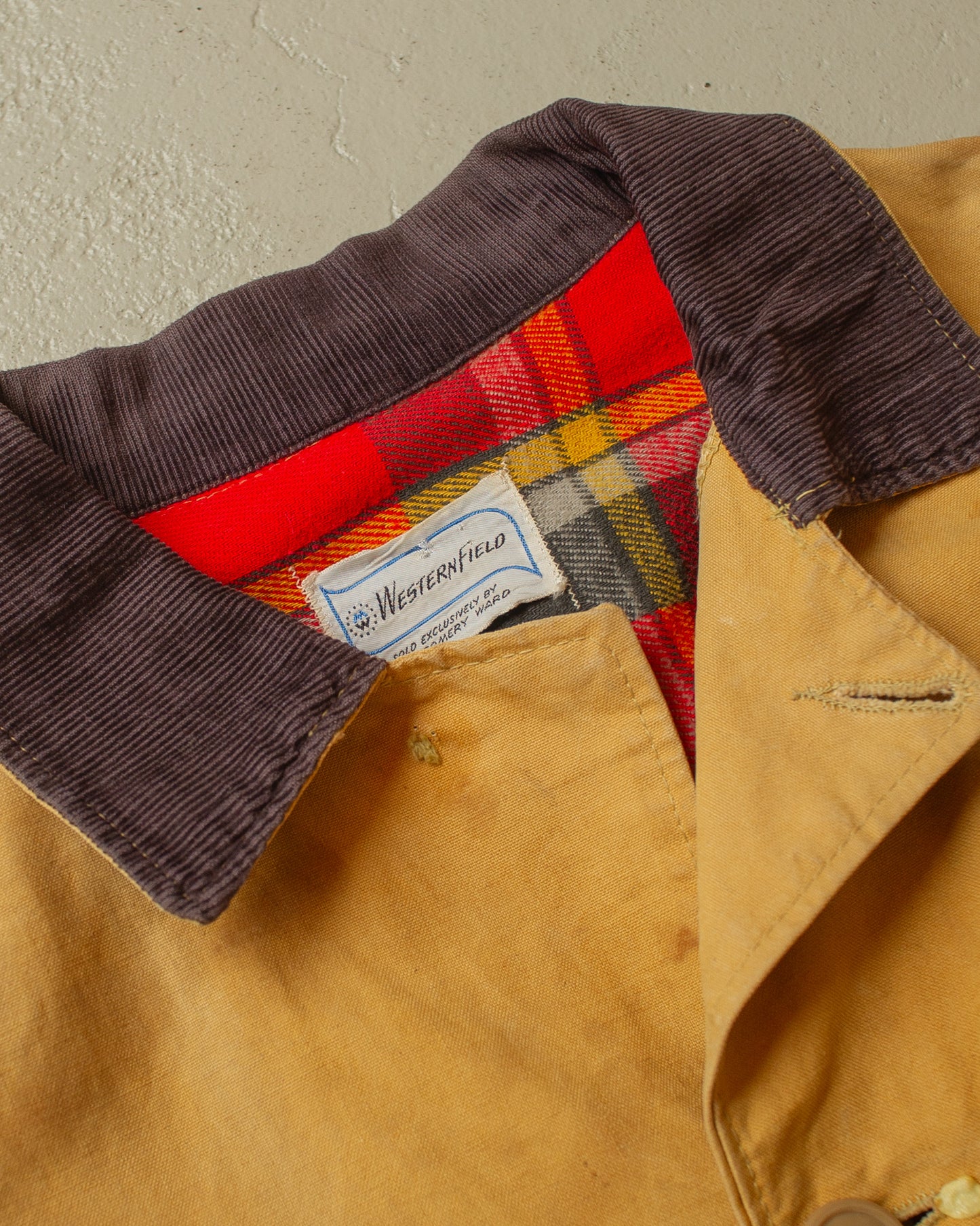 1950s Western Field Hunting Jacket beige - L/XL