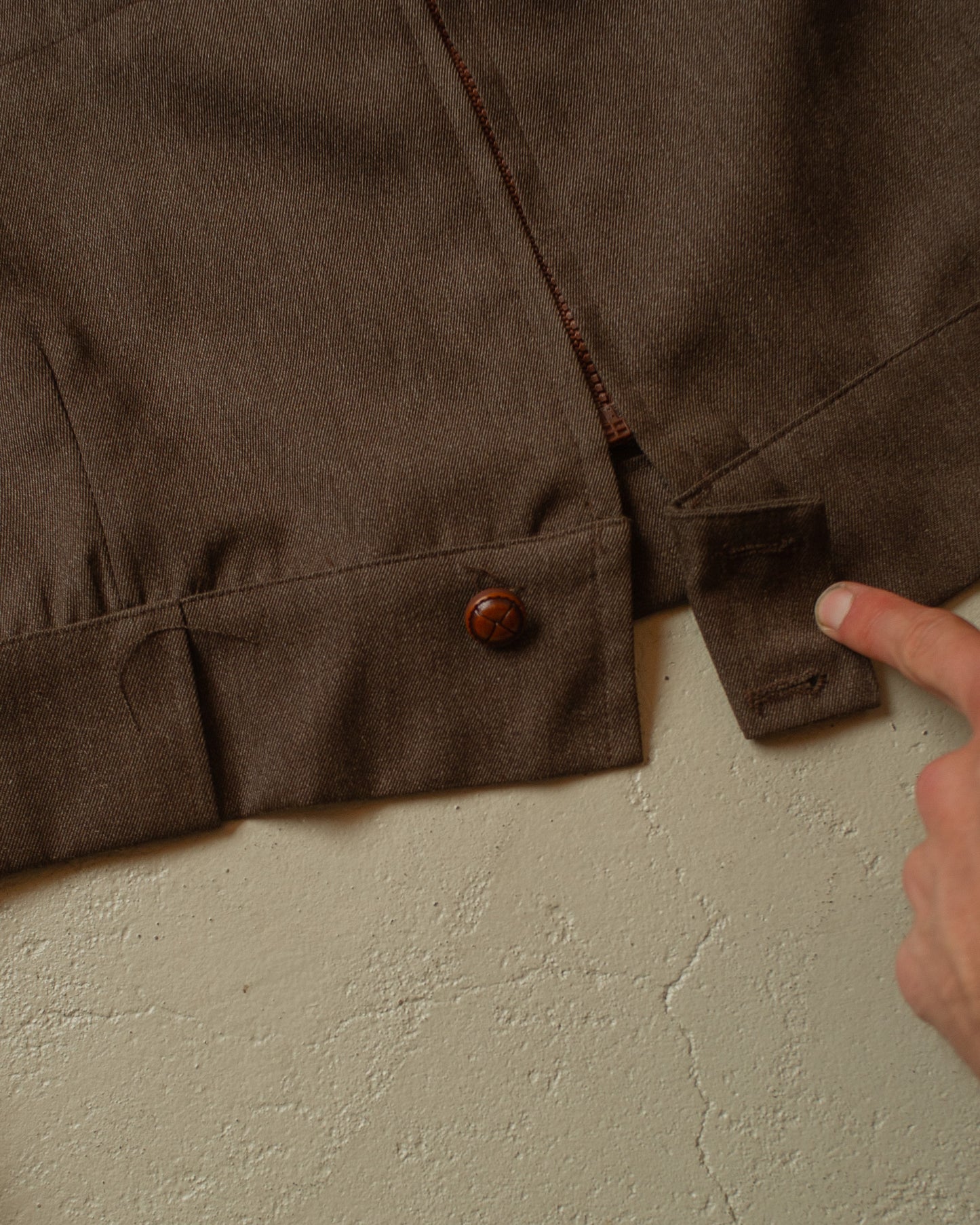 1970s Policía Armada Jacket brown - M