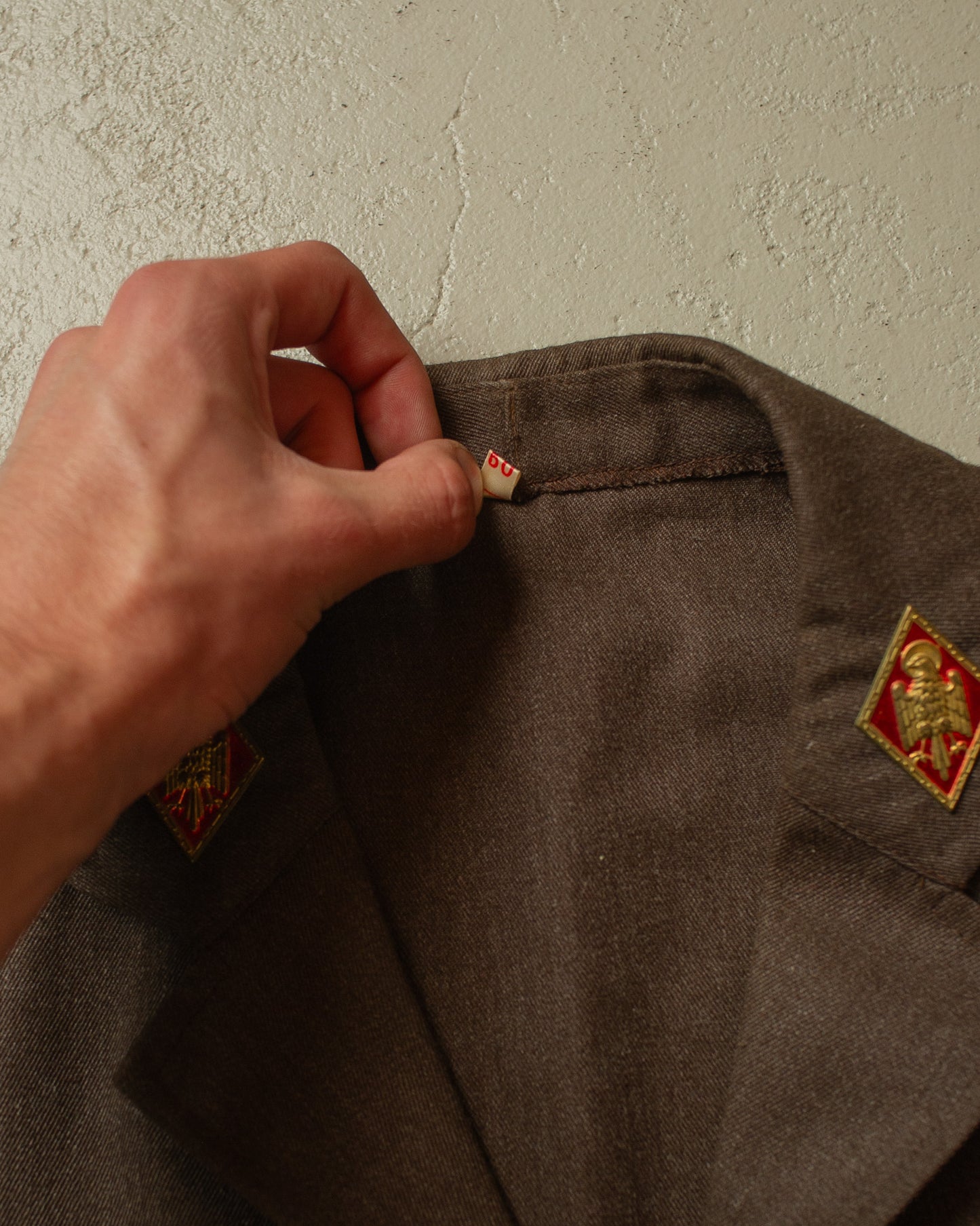 1970s Policía Armada Jacket brown - M
