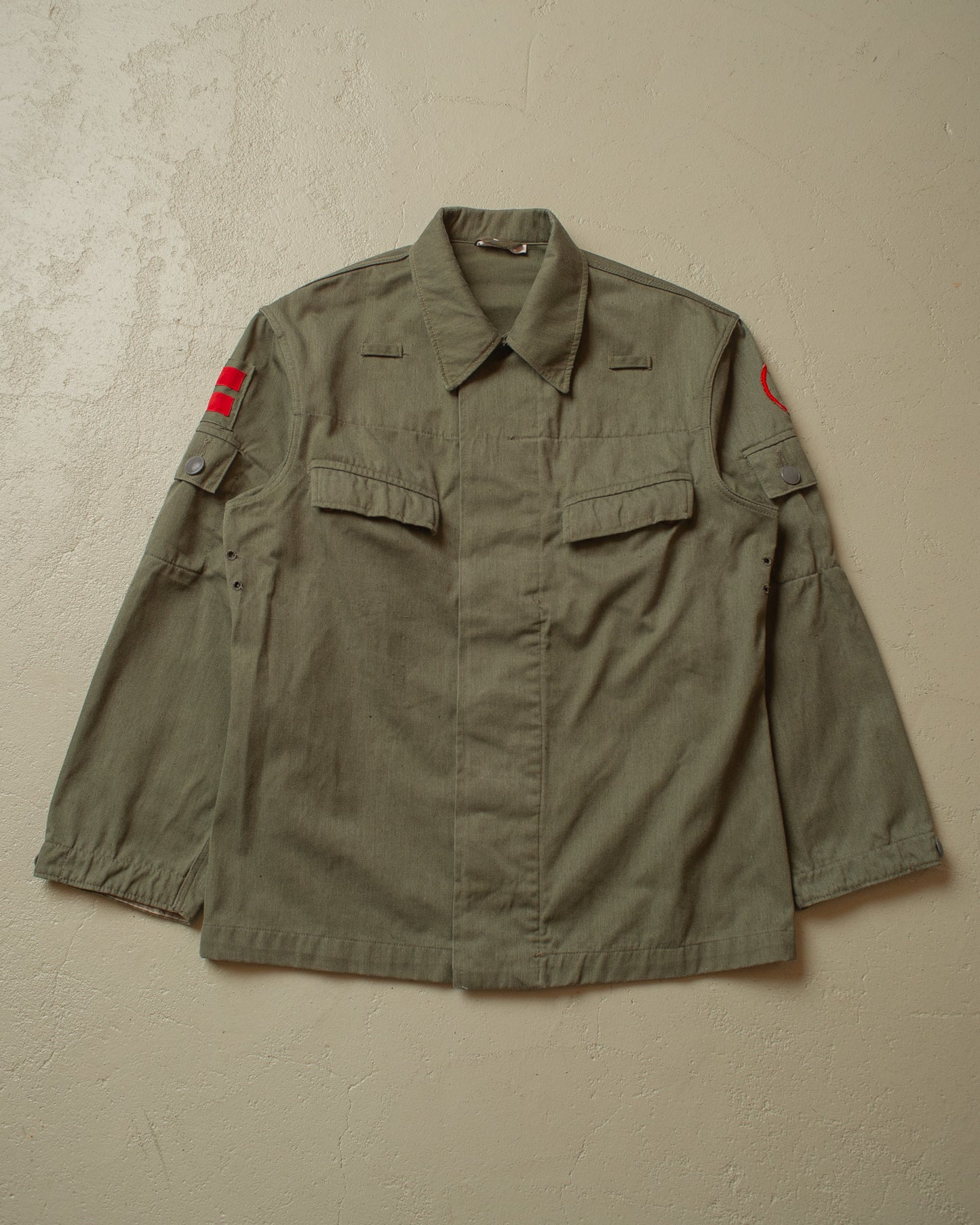 1970s NVA "Kampfgruppe" Field Shirt khaki - S/M