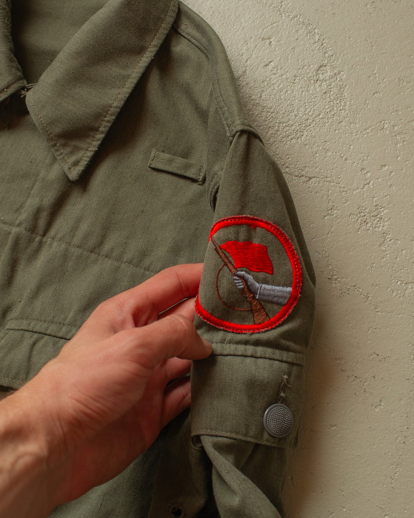 1970s NVA "Kampfgruppe" Field Shirt khaki - S/M