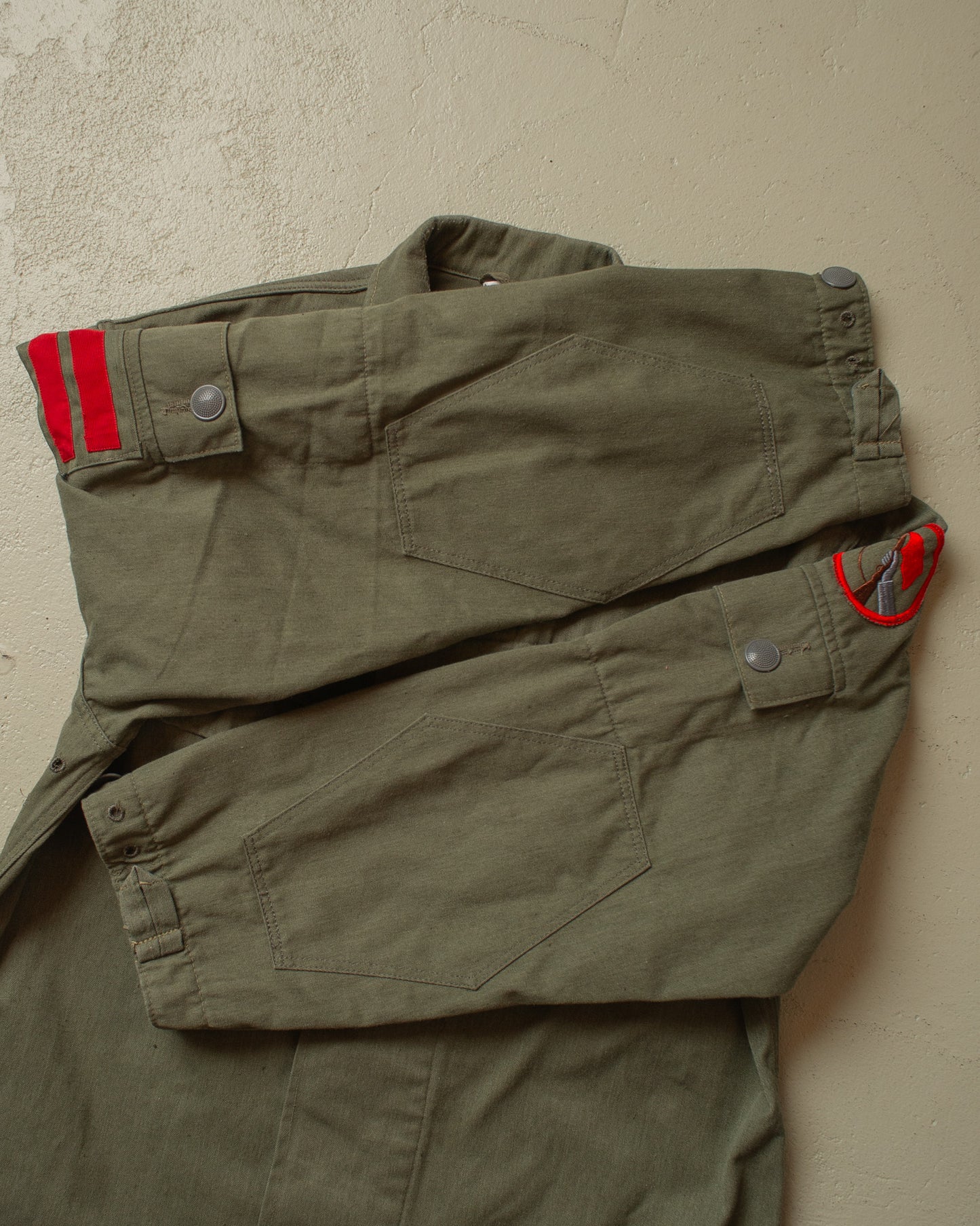 1970s NVA "Kampfgruppe" Field Shirt khaki - S/M