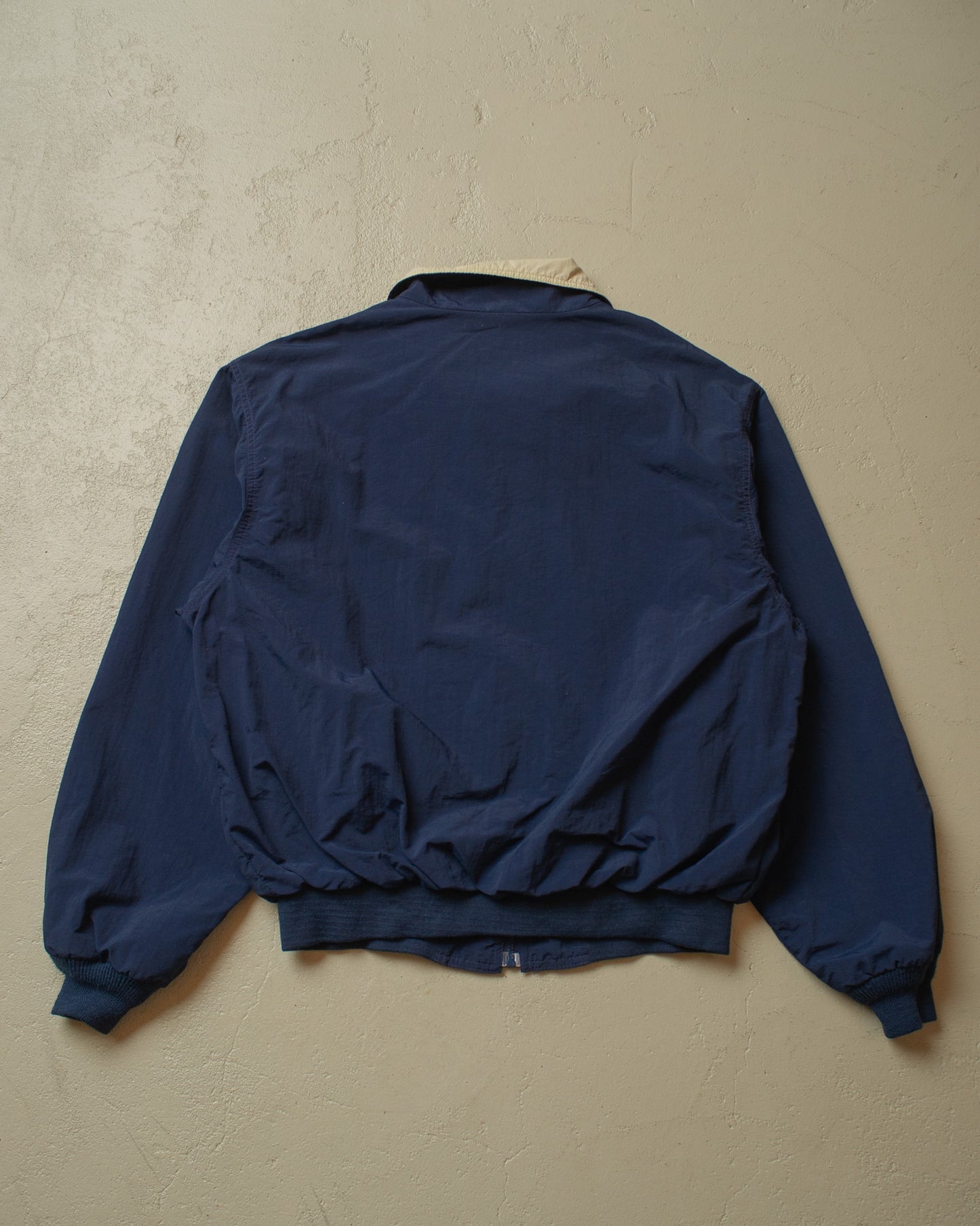 1980s Eddie Bauer Windbreaker navyblue - L/XL