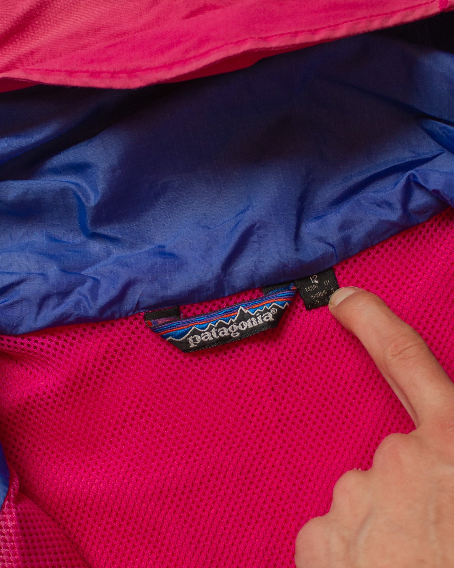 1980s Womens Faded Patagonia Parka pink - L/XL