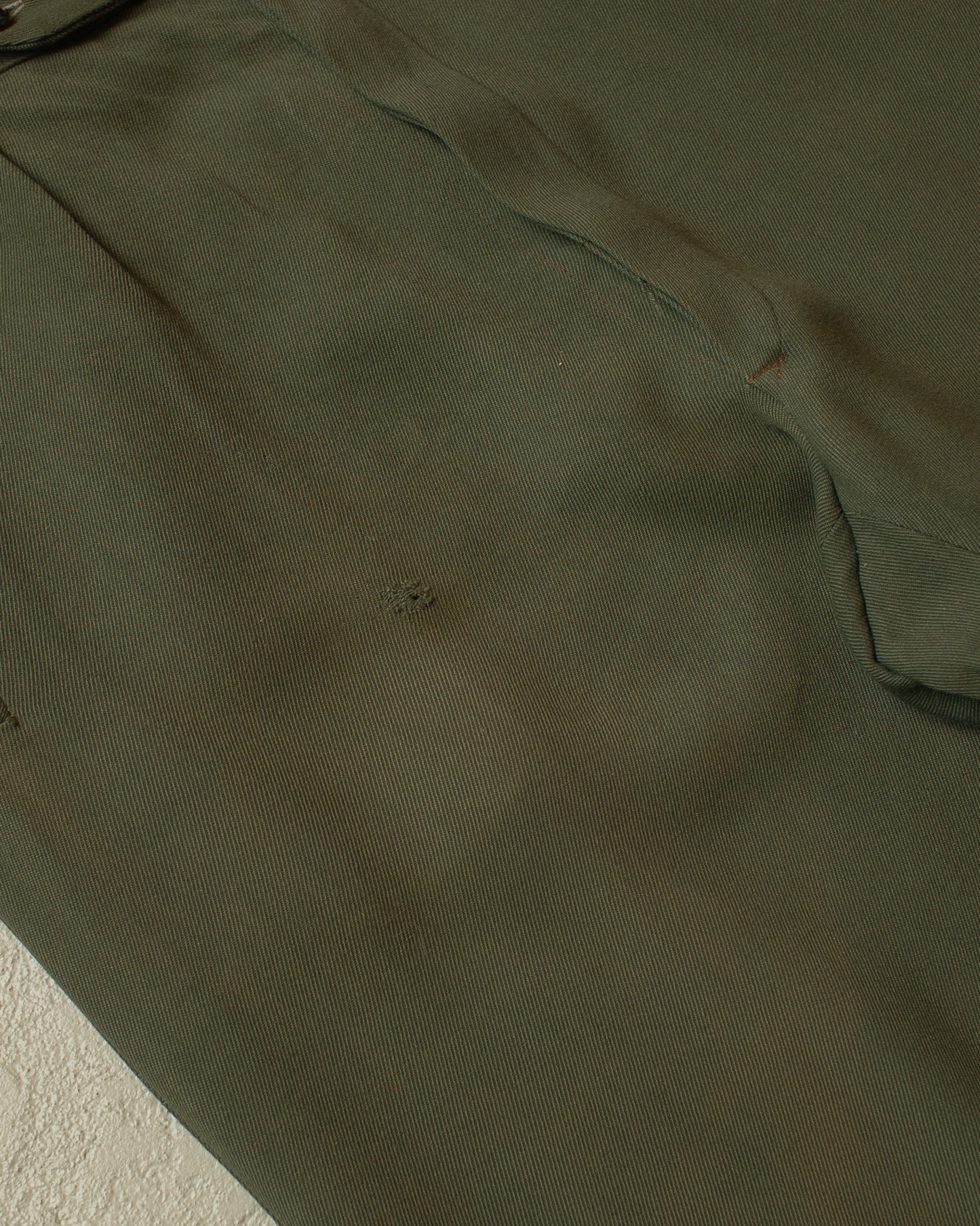 1950s Faded "Cinchback" Slacks green - W34 L32