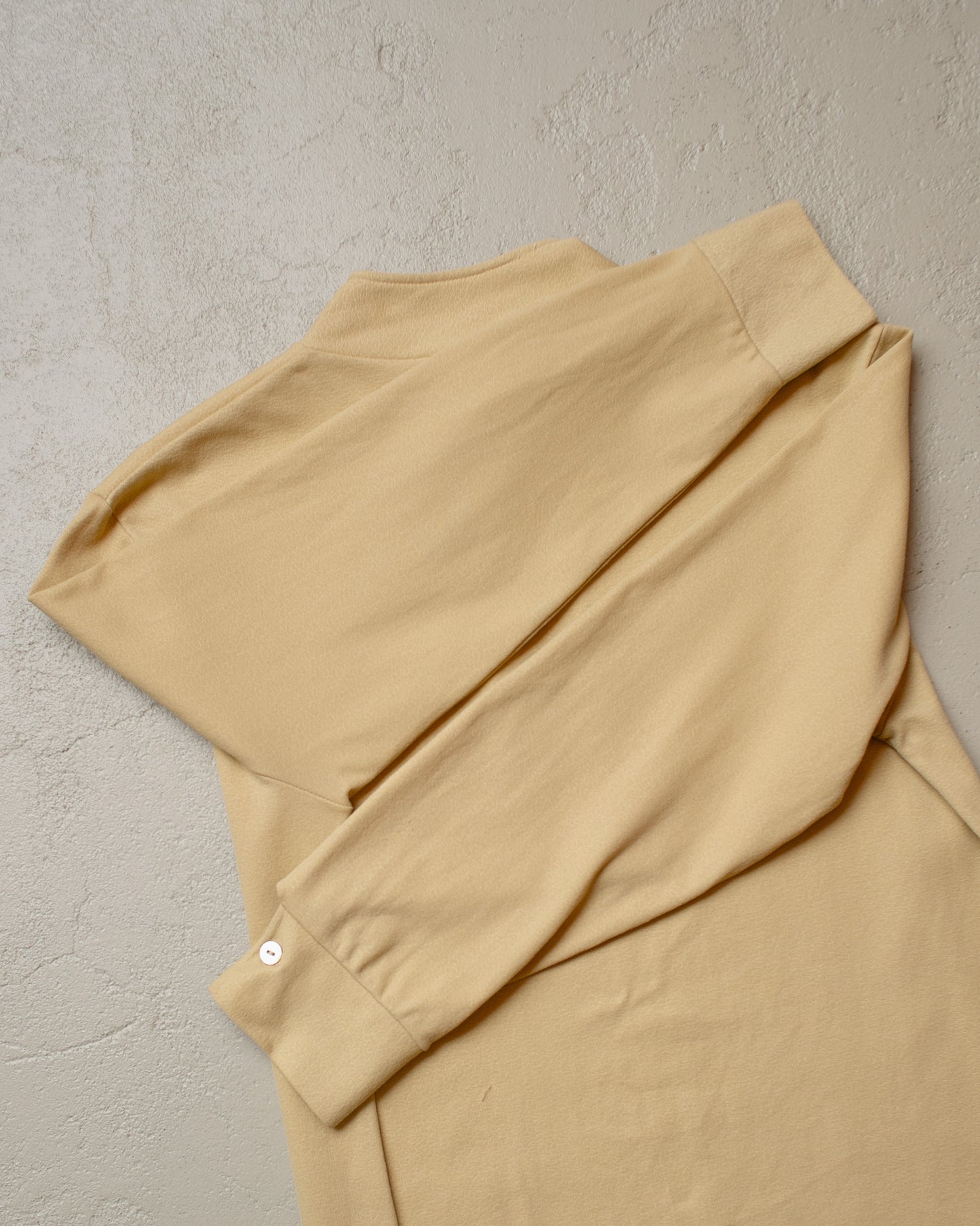 1950s Womens European Longsleeve Shirt beige - M