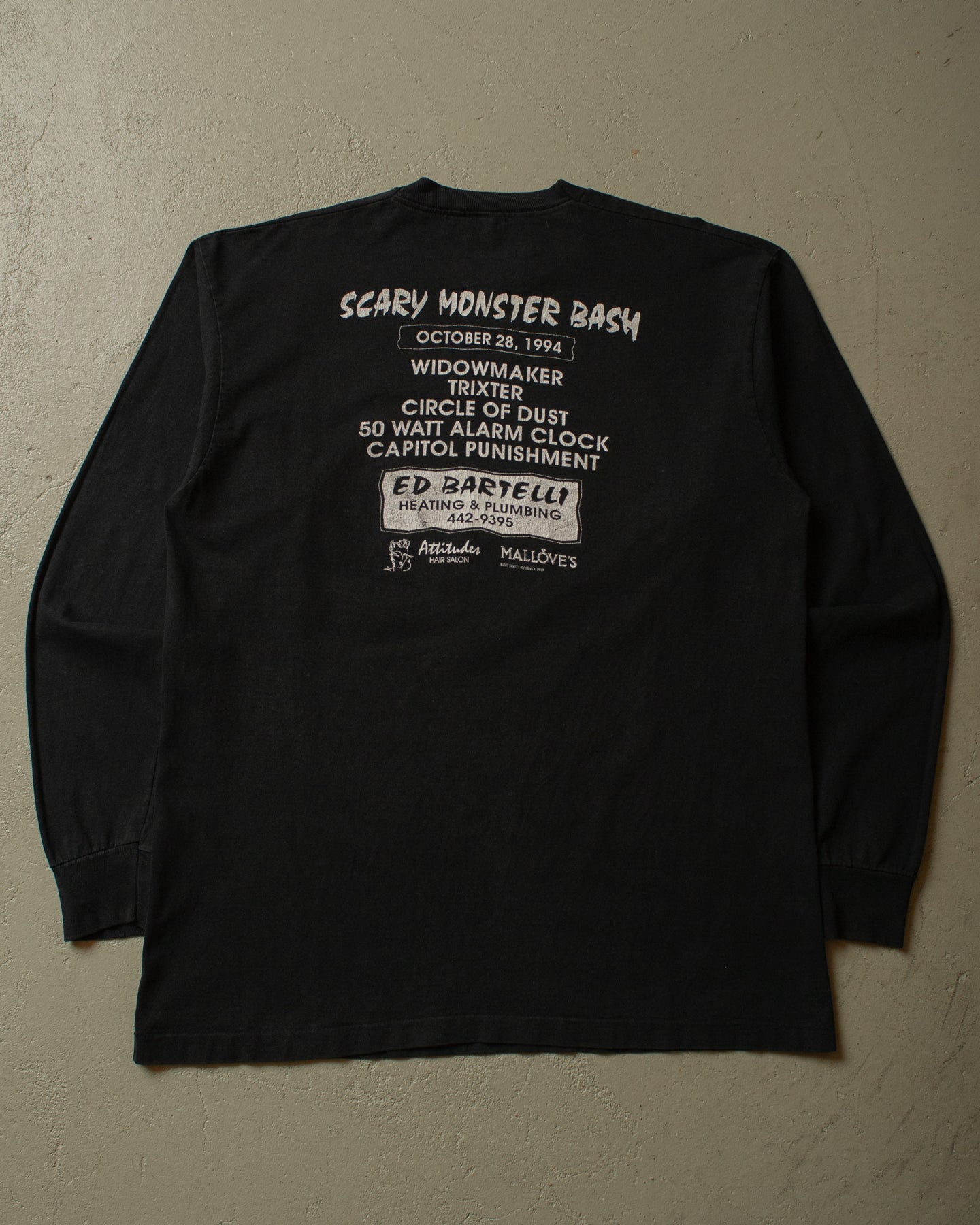 1994 Scary Monster Bash Longsleeve black - XL