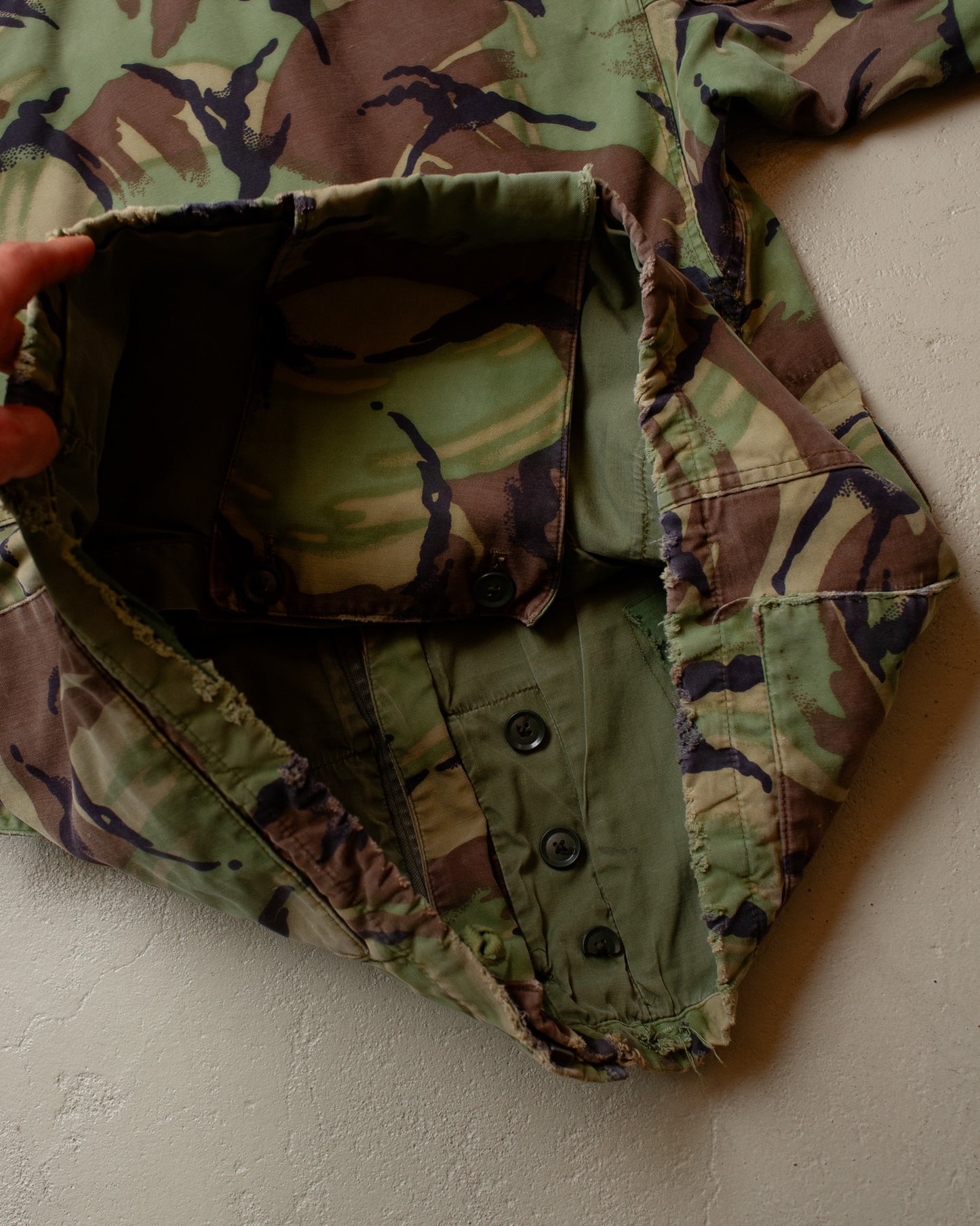 1970s/80s British Army DPM Camouflage Field Jacket - M