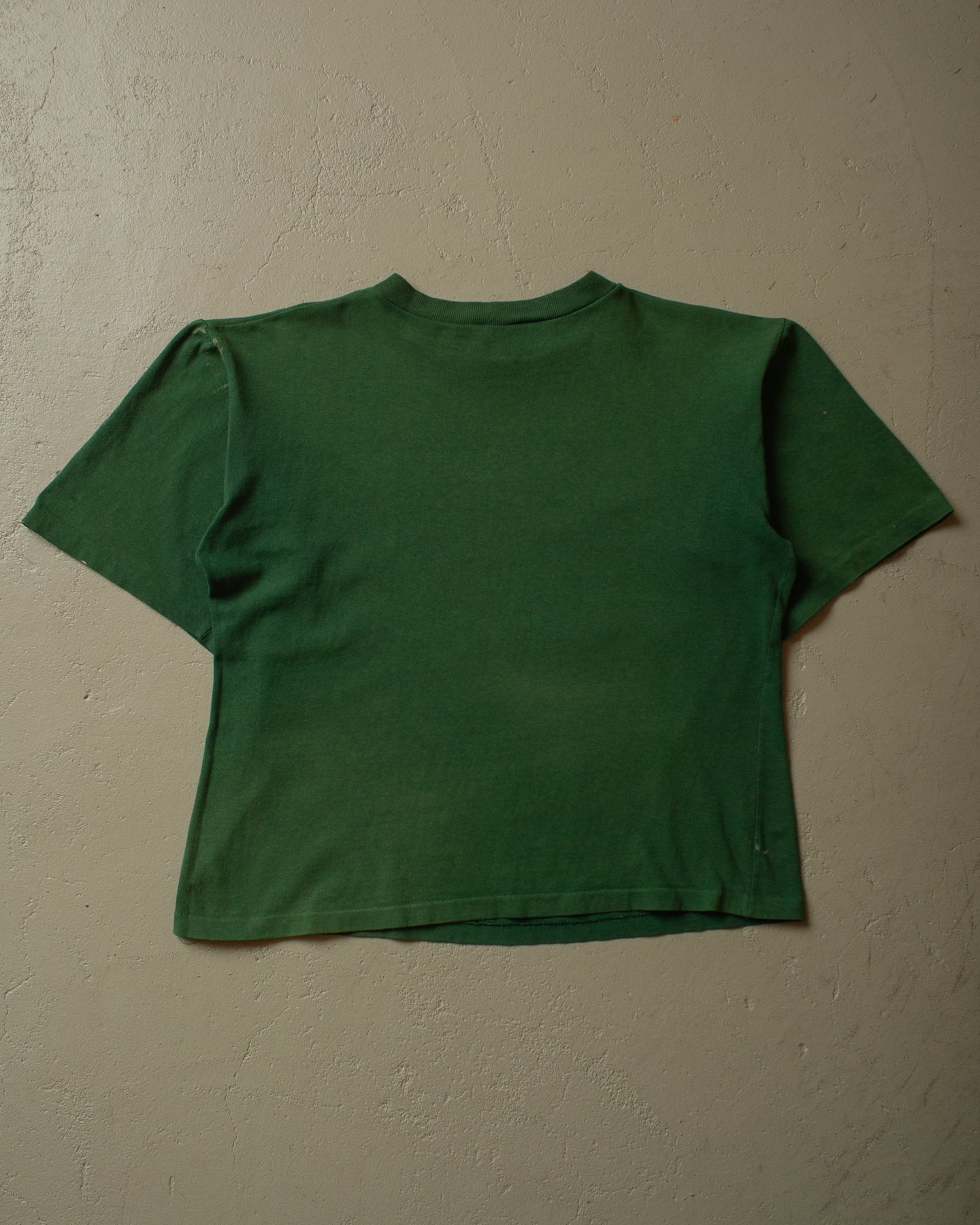 90s stained Tazmanian Devil T-shirt green - S/M