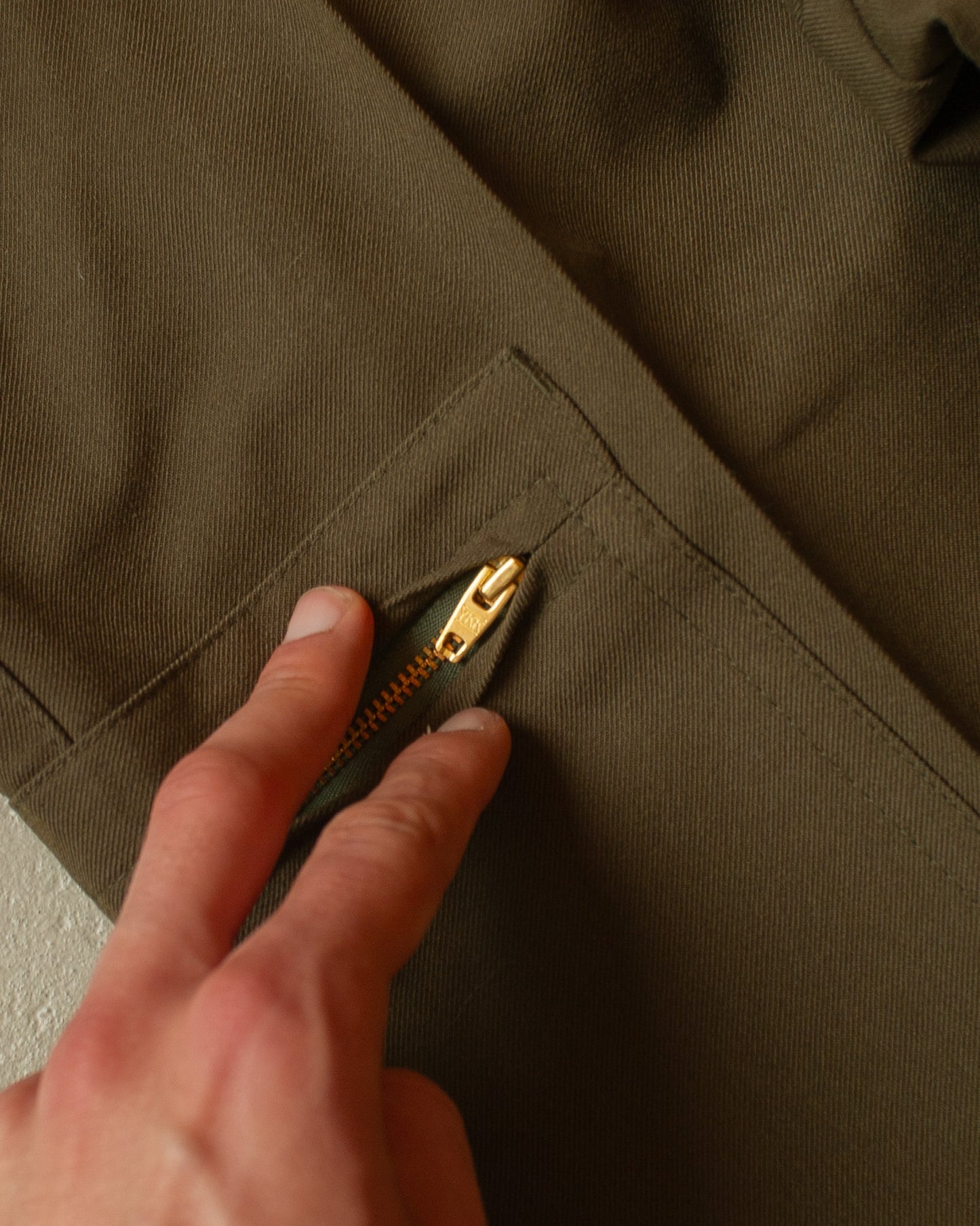 1970s Deadstock Coca-Cola Workwear Suit khaki - L