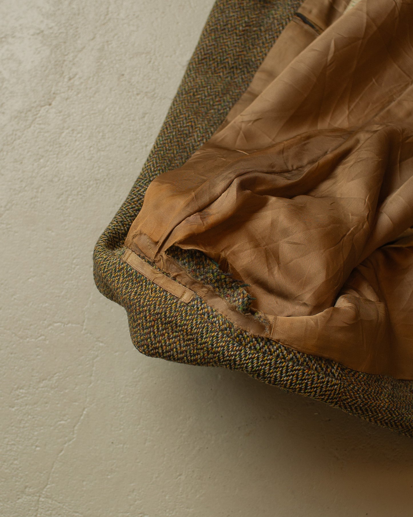 1970s distressed Harris Tweed Wool Jacket - M/L