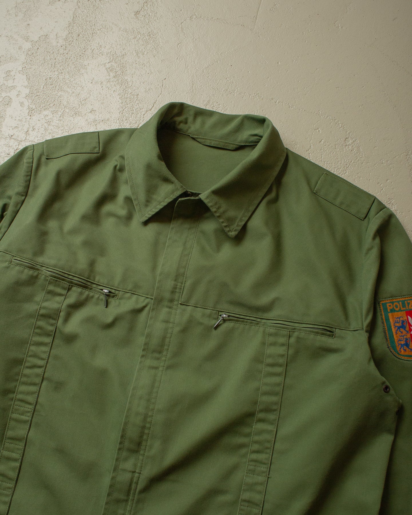 1995 Polizei Shirt Jacket green - XXL