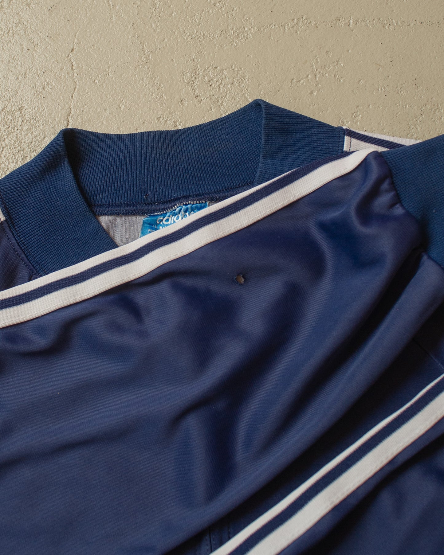 1970s Adidas ATP Hockey Track Jacket navyblue - M