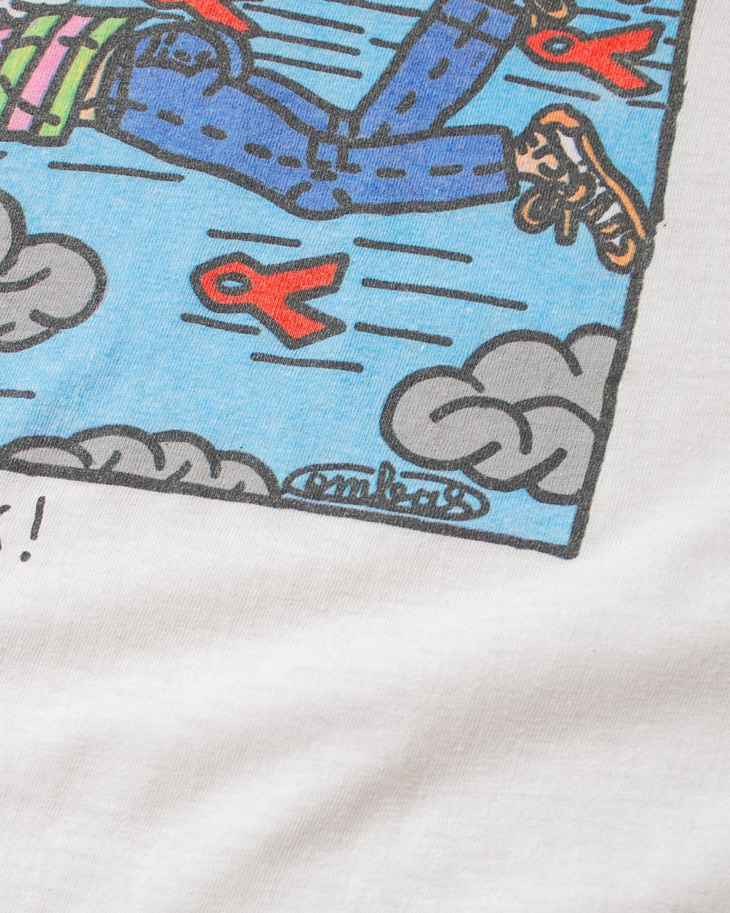 1996 Sidaction AIDS T-shirt white - XL/XXL
