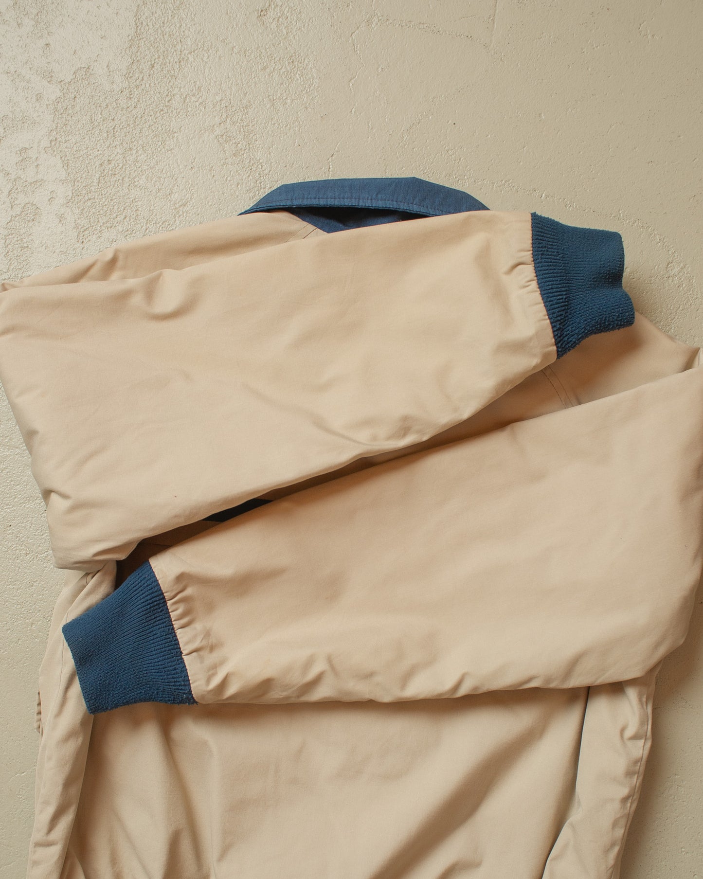 1980s Woolrich Quilted Two Tone Jacket beige - M/L